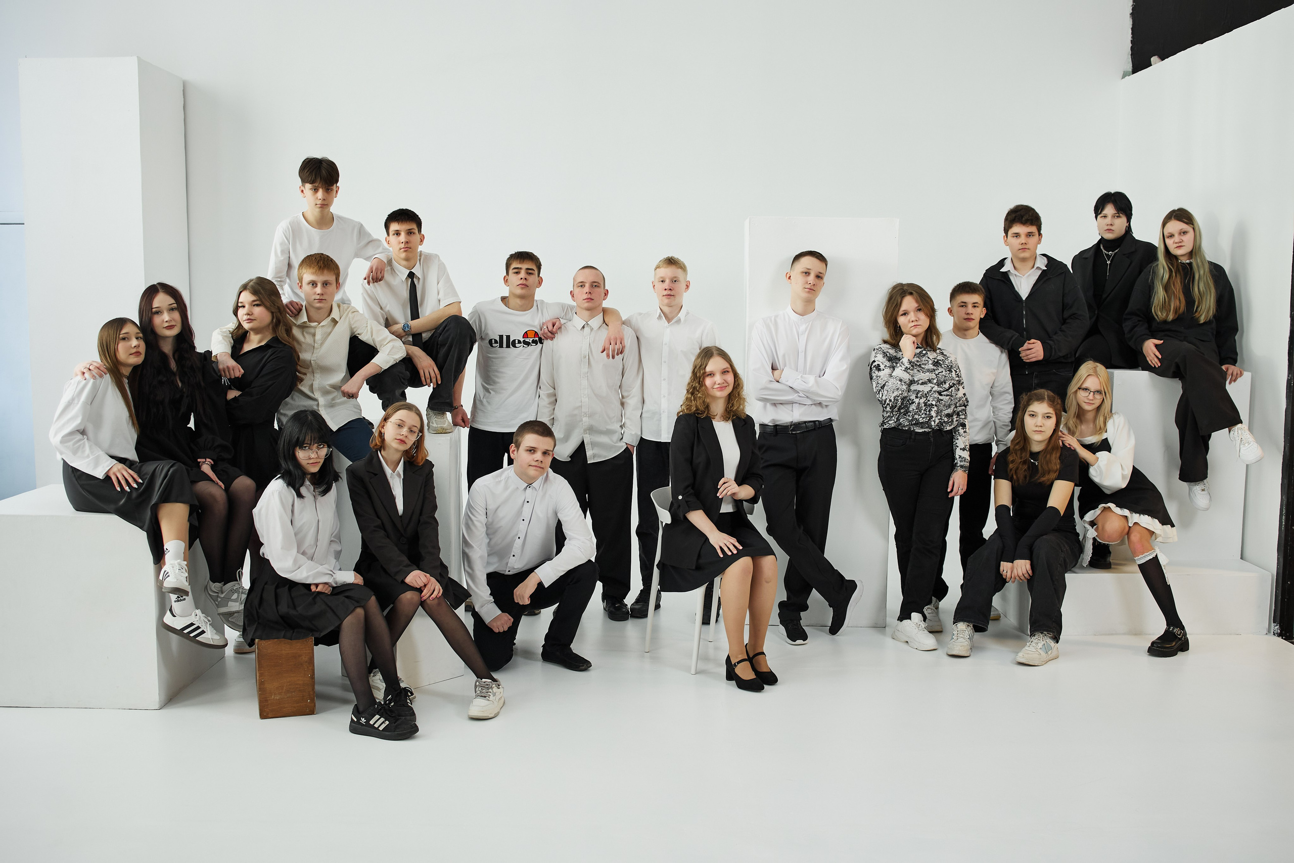 Групповая съёмка. Выпускные альбомы в городе Курган для всех