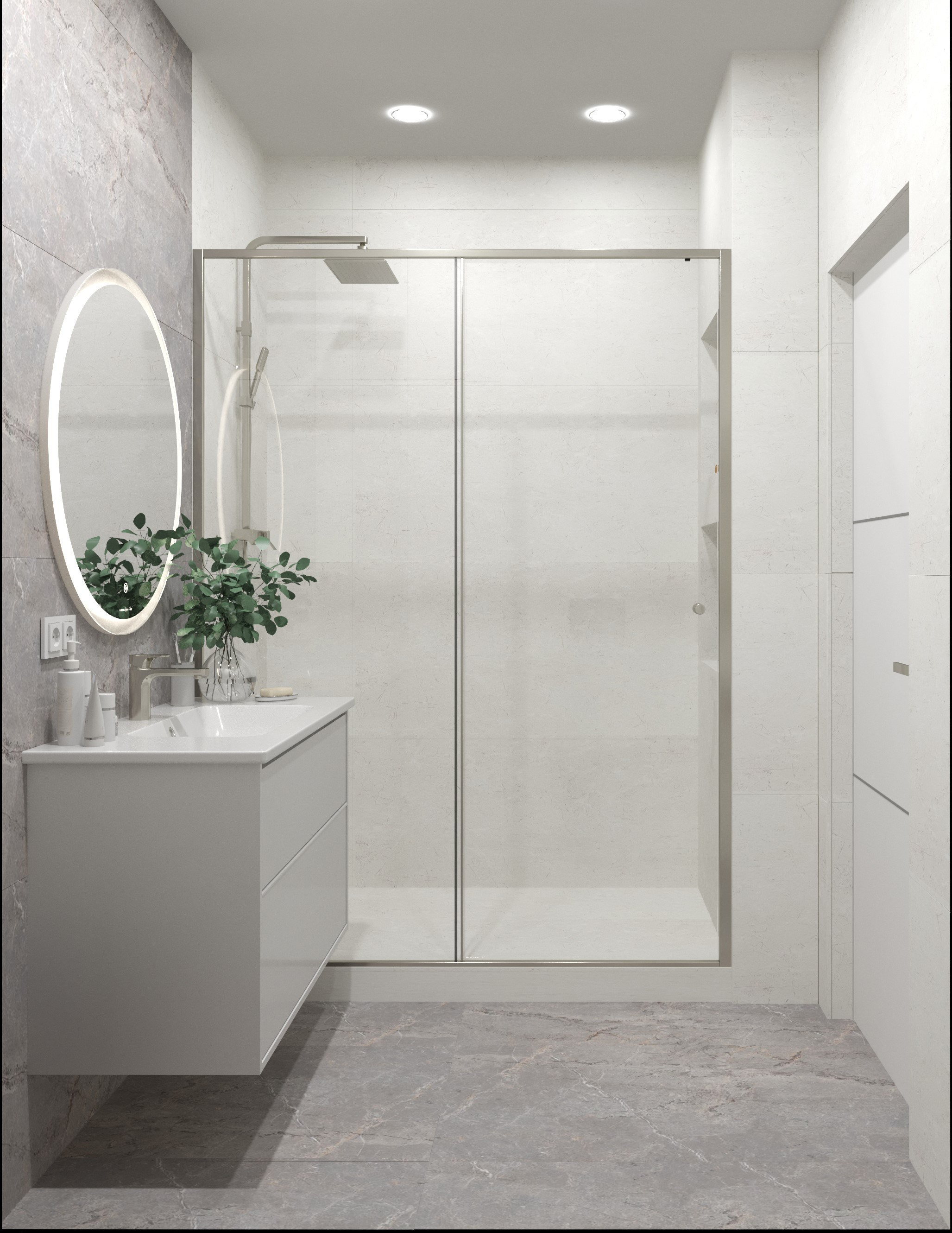 Квартира в светлых тонах г. Ижевск. Дизайн интерьера / Дизайн-проект / Лебедь Юлия