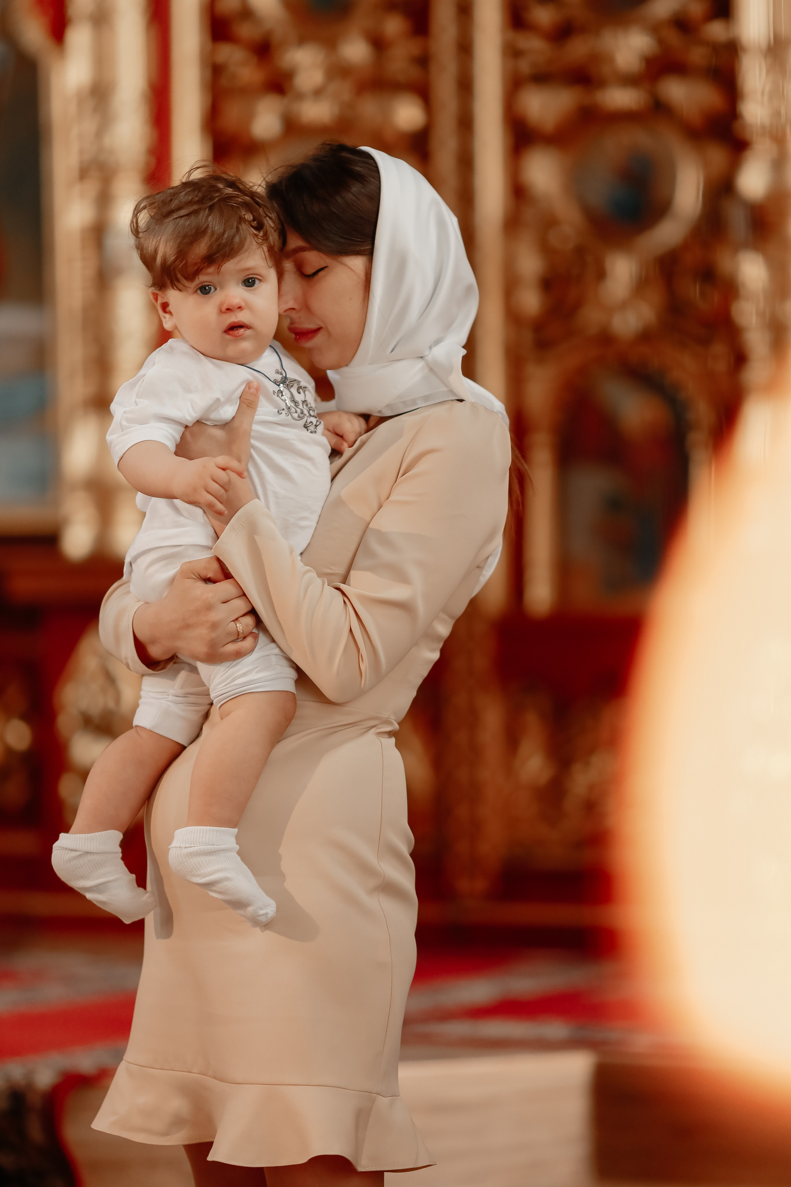 Крещение Тимофея. Свадебный и семейный фотограф Белово Анастасия Пьянкова