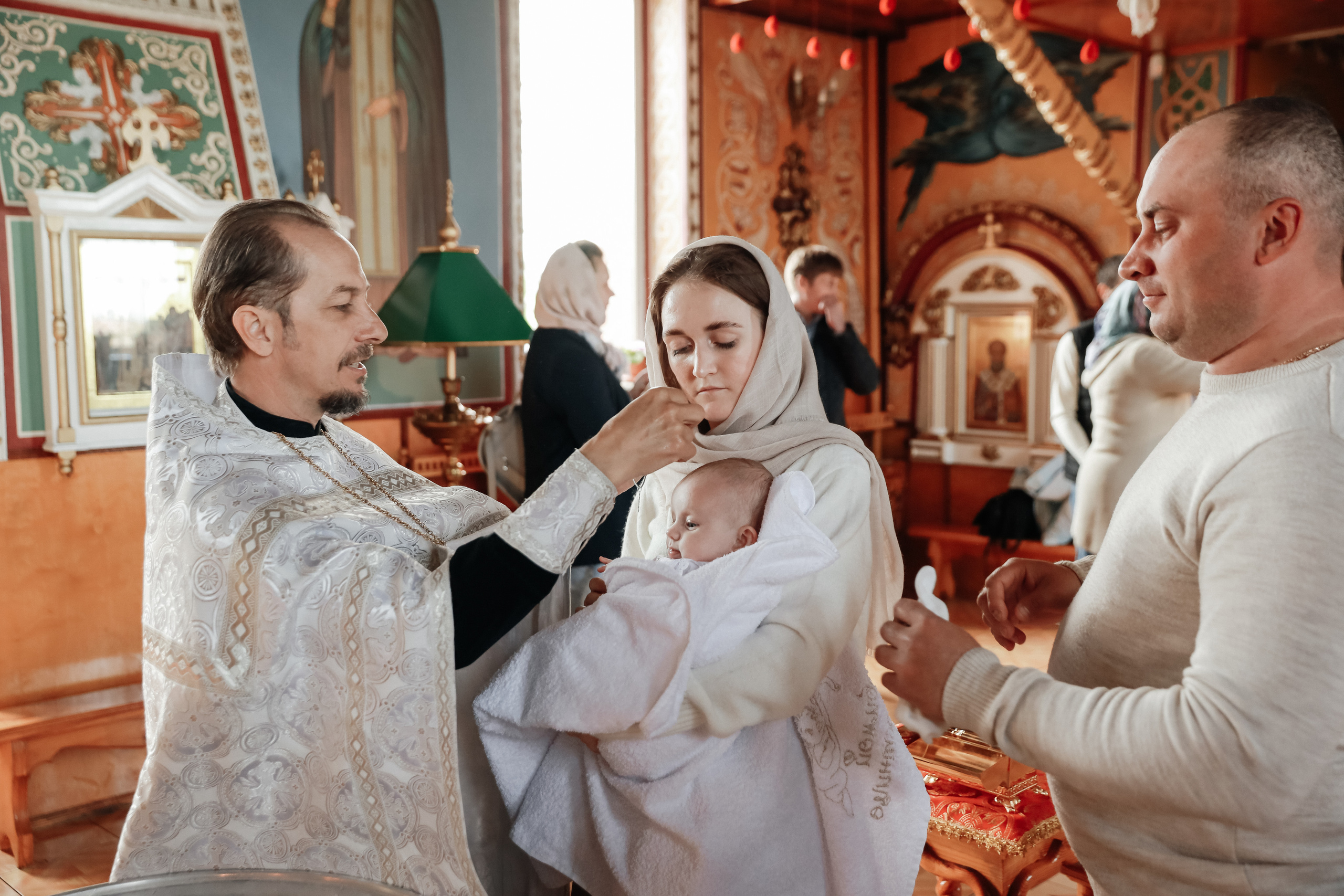 Крещение Софии. Свадебный и семейный фотограф Белово Анастасия Пьянкова