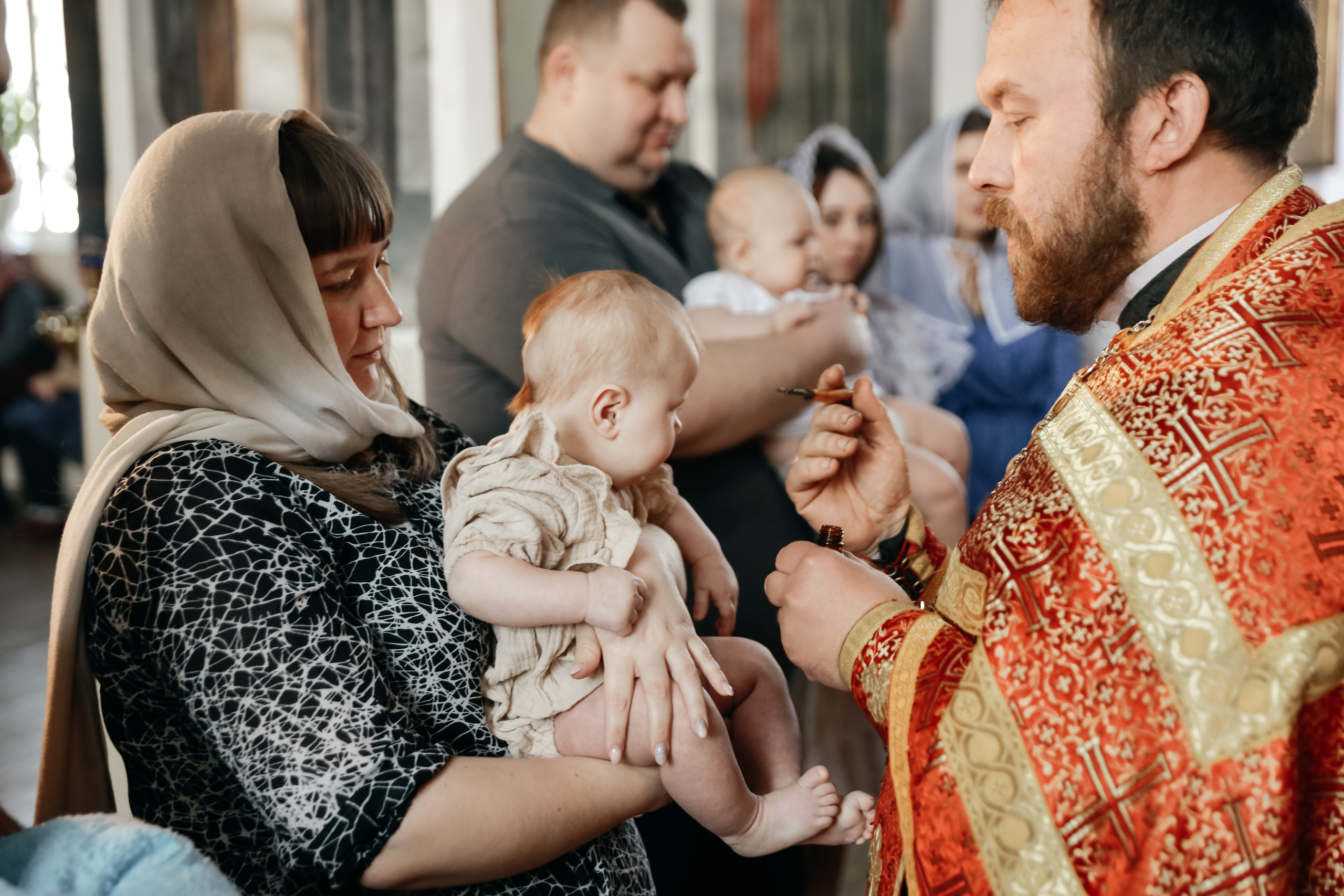 Крешение. Свадебный и семейный фотограф Белово Анастасия Пьянкова