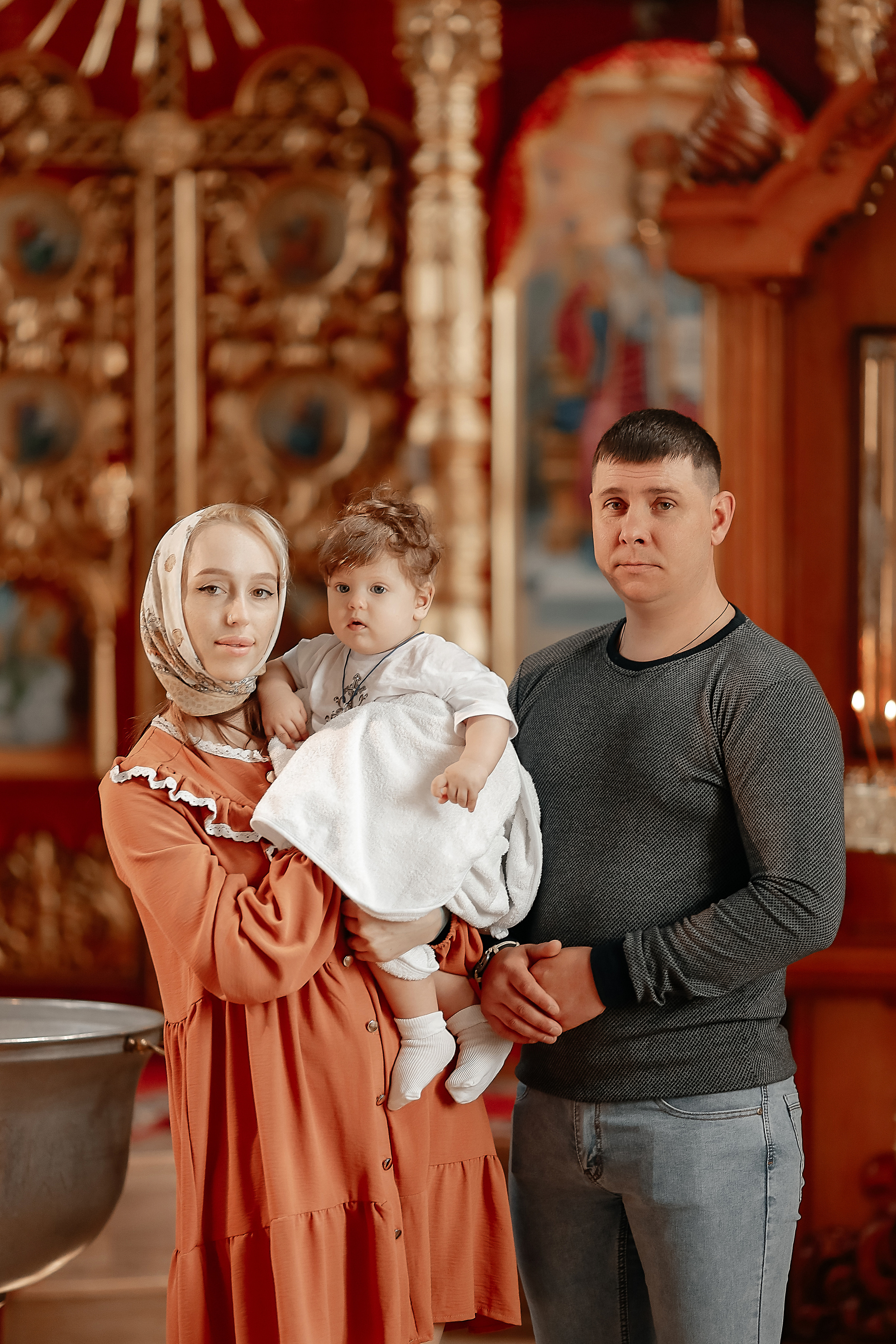 Крещение Тимофея. Свадебный и семейный фотограф Белово Анастасия Пьянкова