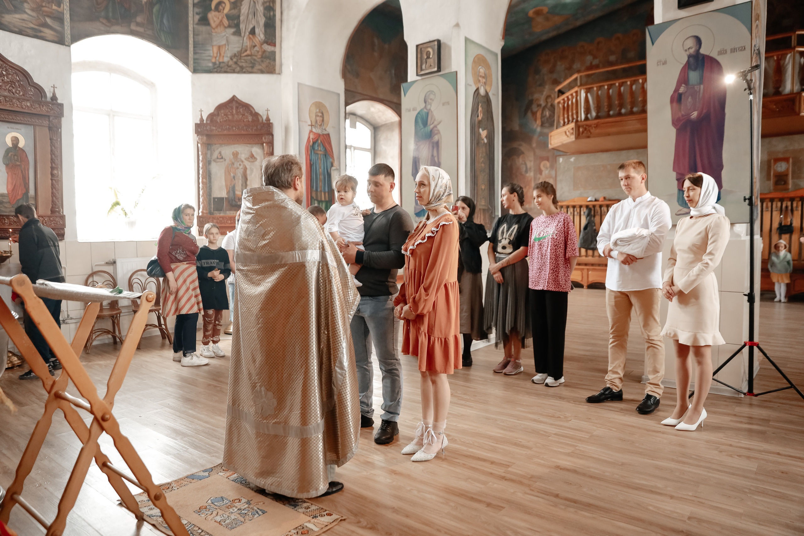 Крещение Тимофея. Свадебный и семейный фотограф Белово Анастасия Пьянкова