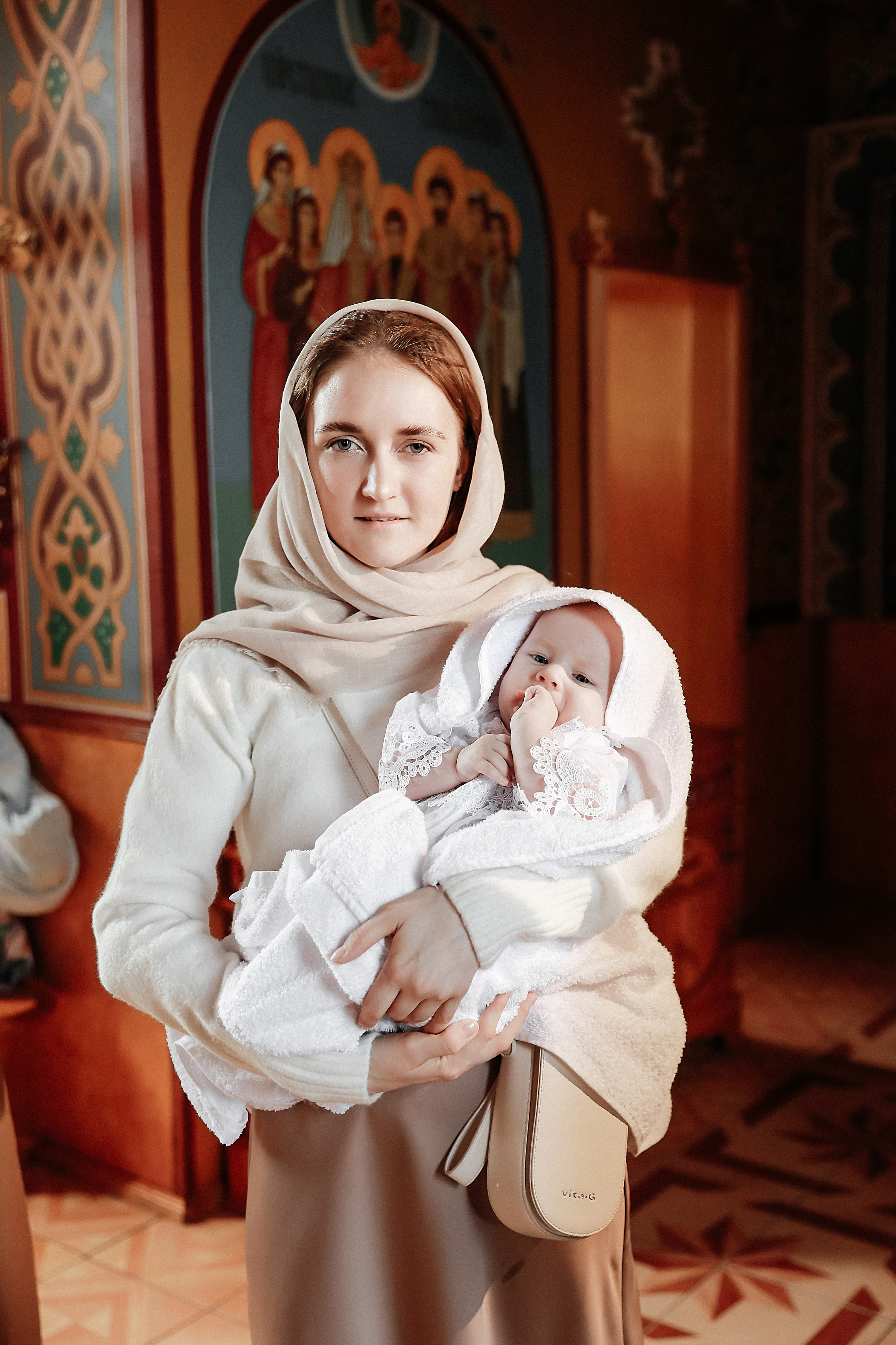 Крещение Софии. Свадебный и семейный фотограф Белово Анастасия Пьянкова