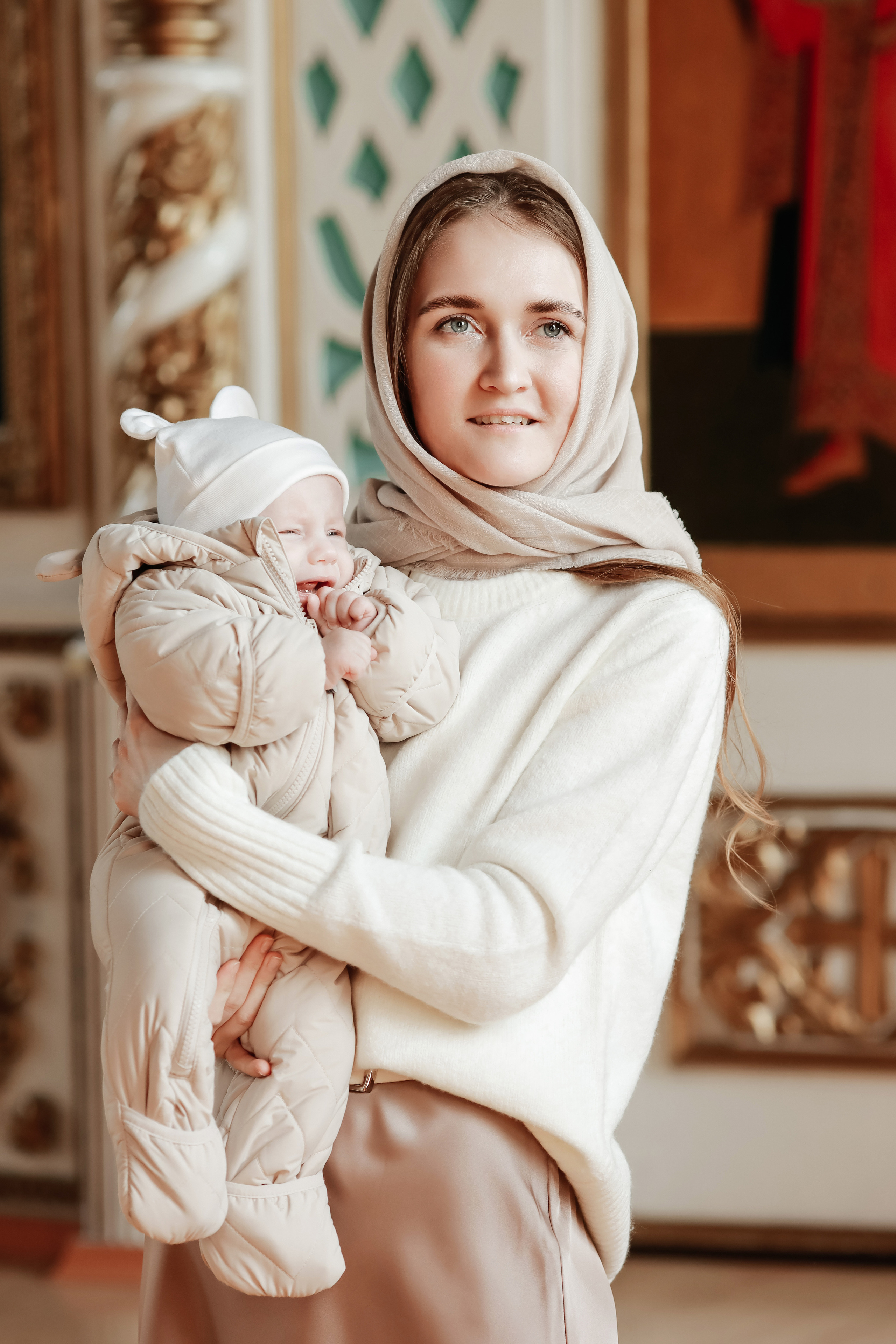 Крещение Софии. Свадебный и семейный фотограф Белово Анастасия Пьянкова