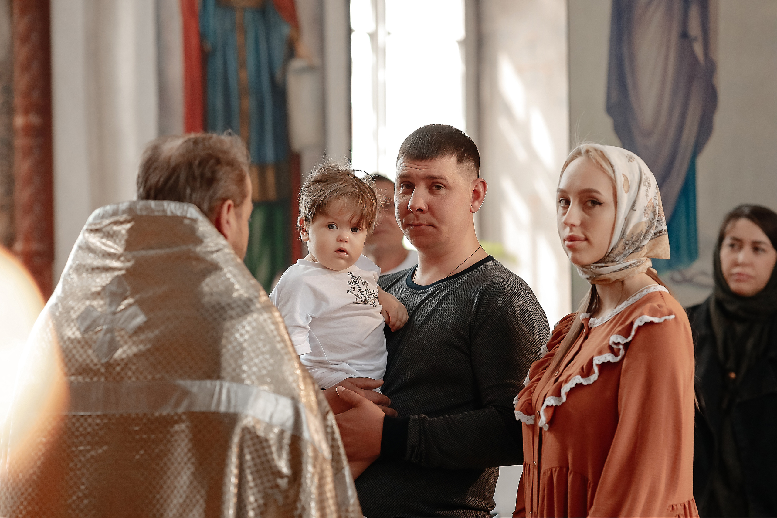 Крещение Тимофея. Свадебный и семейный фотограф Белово Анастасия Пьянкова