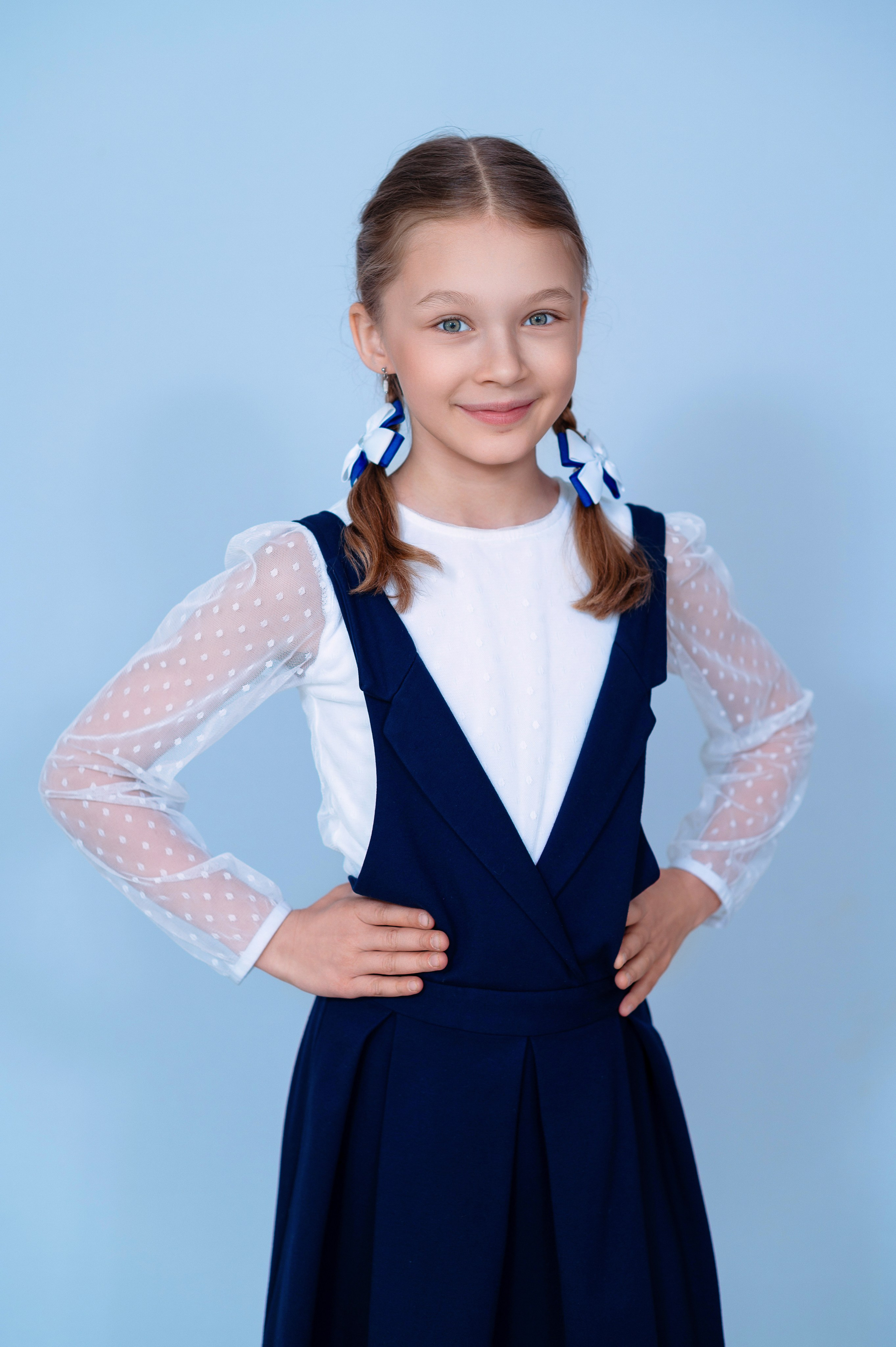 Портрет и виньетка класса. Выпускной школьный альбом в Москве / Школьный фотограф Юлия Михайленко