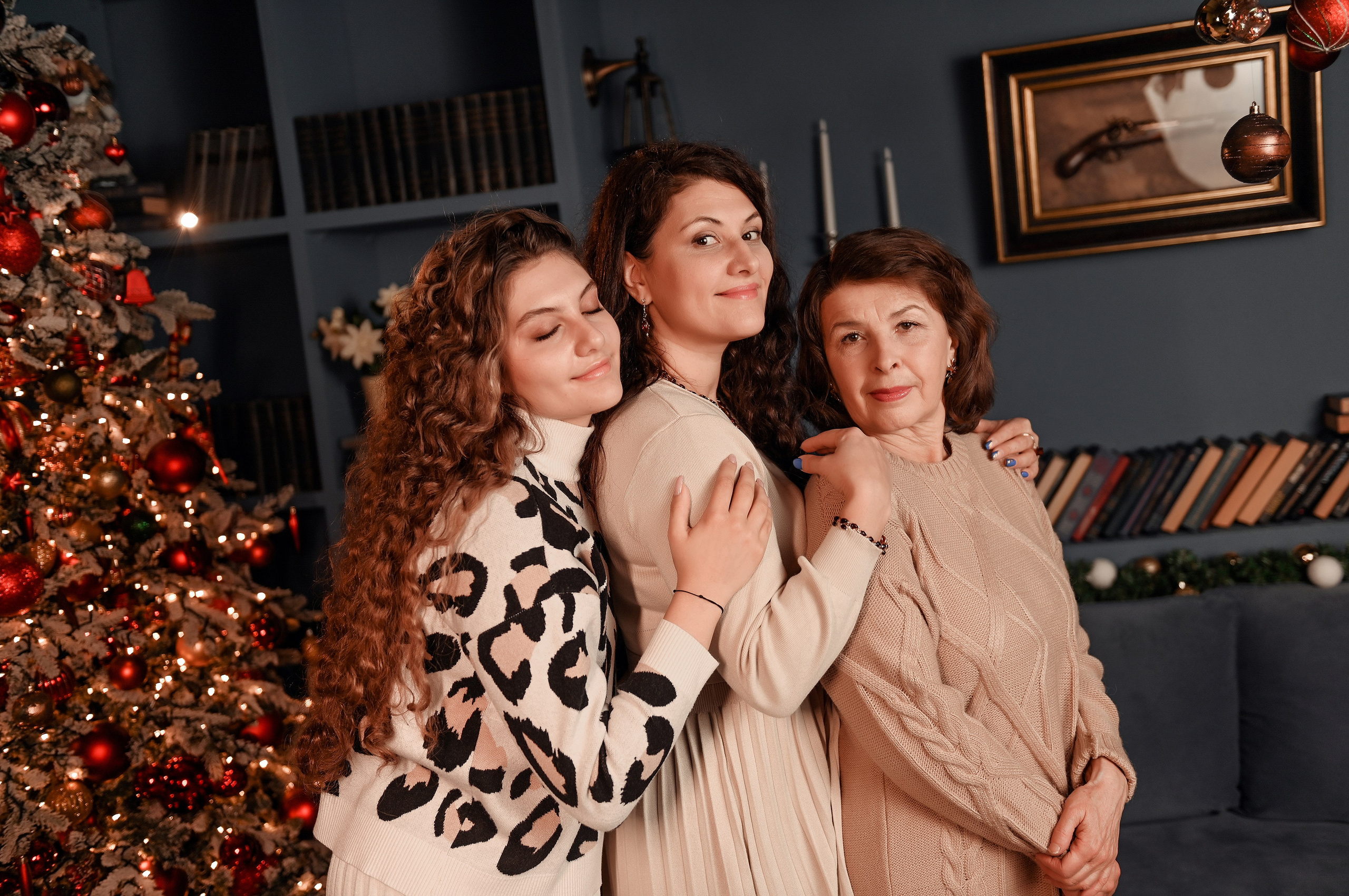 Новогодняя семейная. Свадебный, семейный, детский, контент фотограф в Омске Максим Ильин