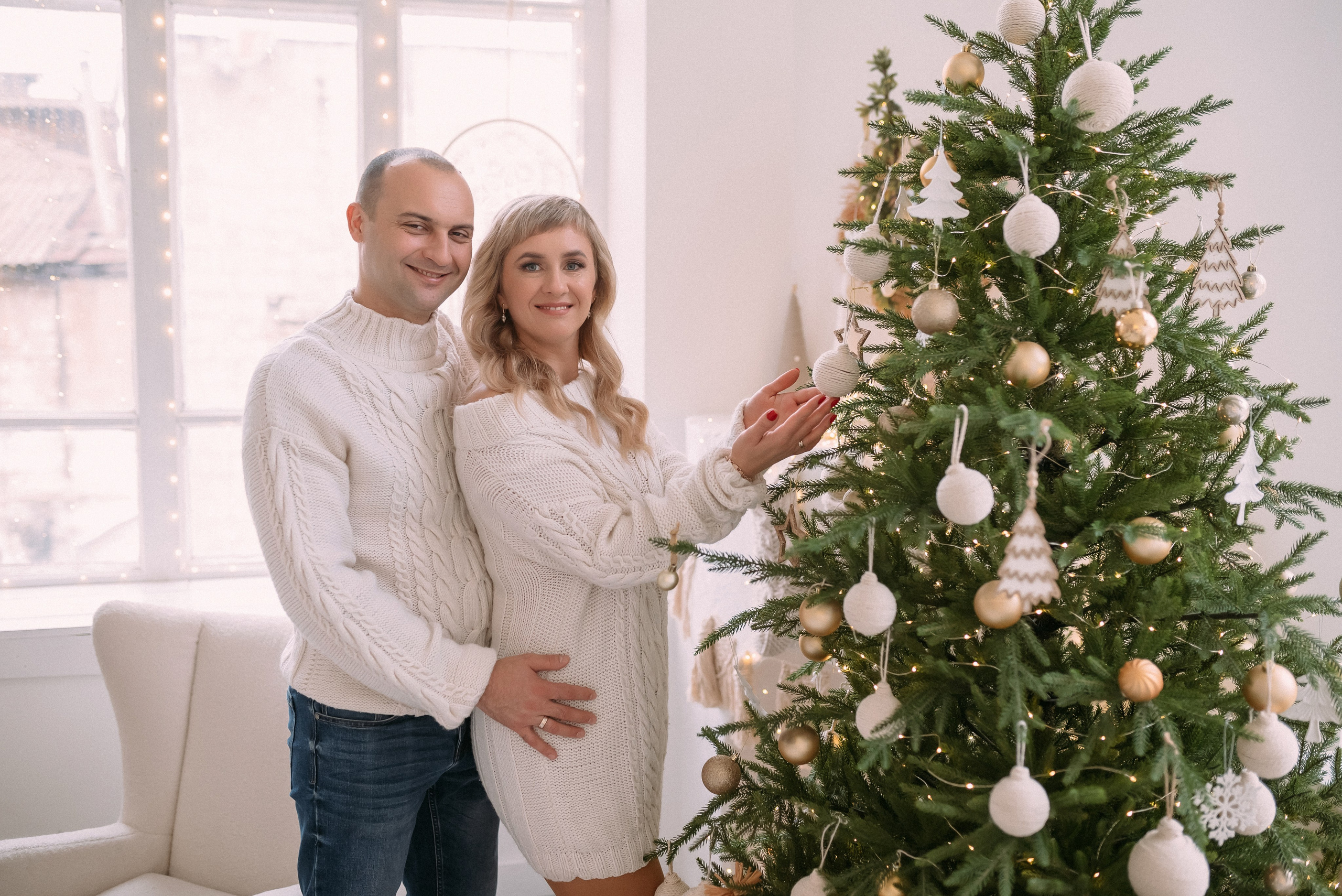 Семейная новогодняя съёмка. Свадебный и семейный фотограф в Симферополе Дарья Маркова