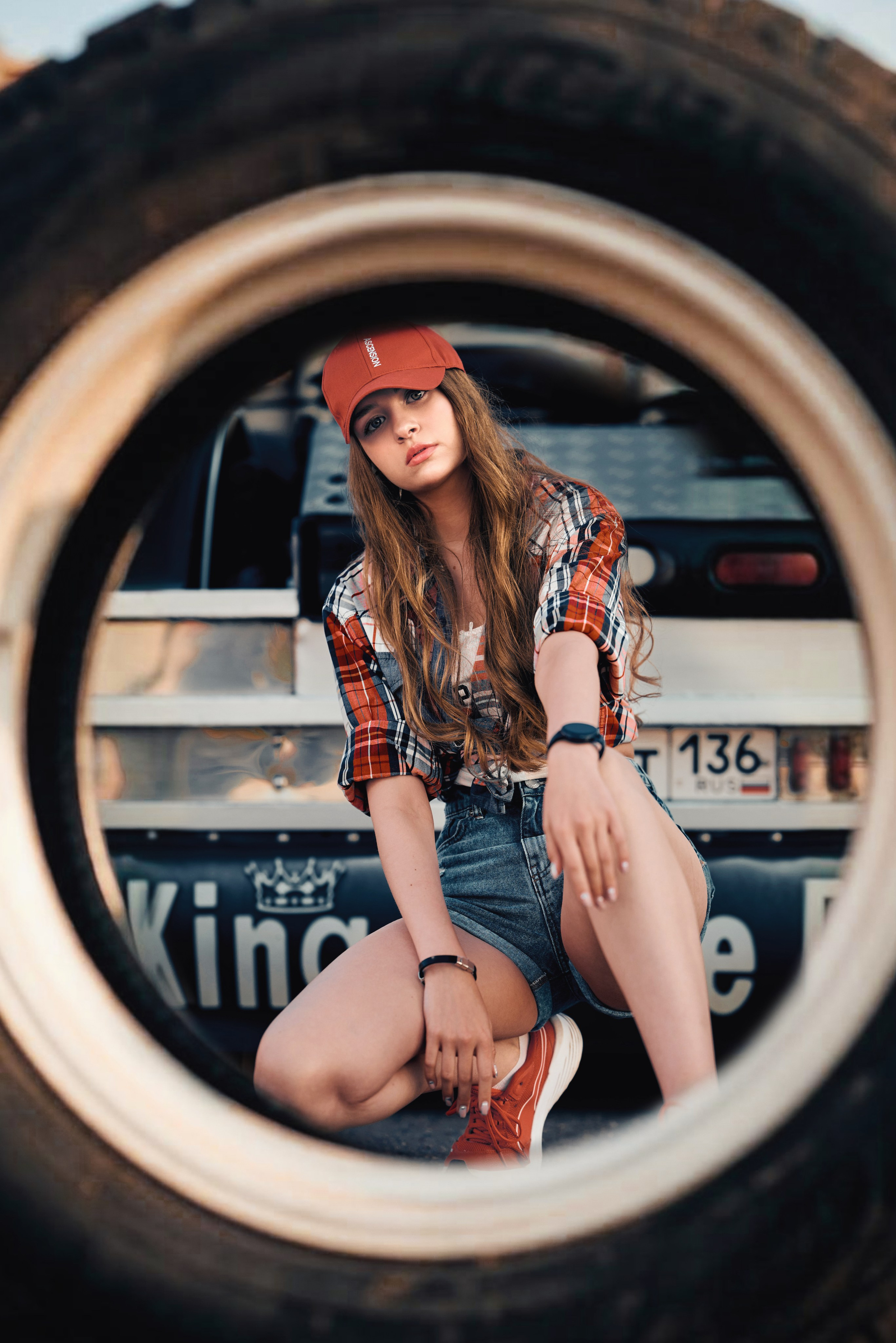 Truck & Girl. Фотограф Денис Кривопусков
