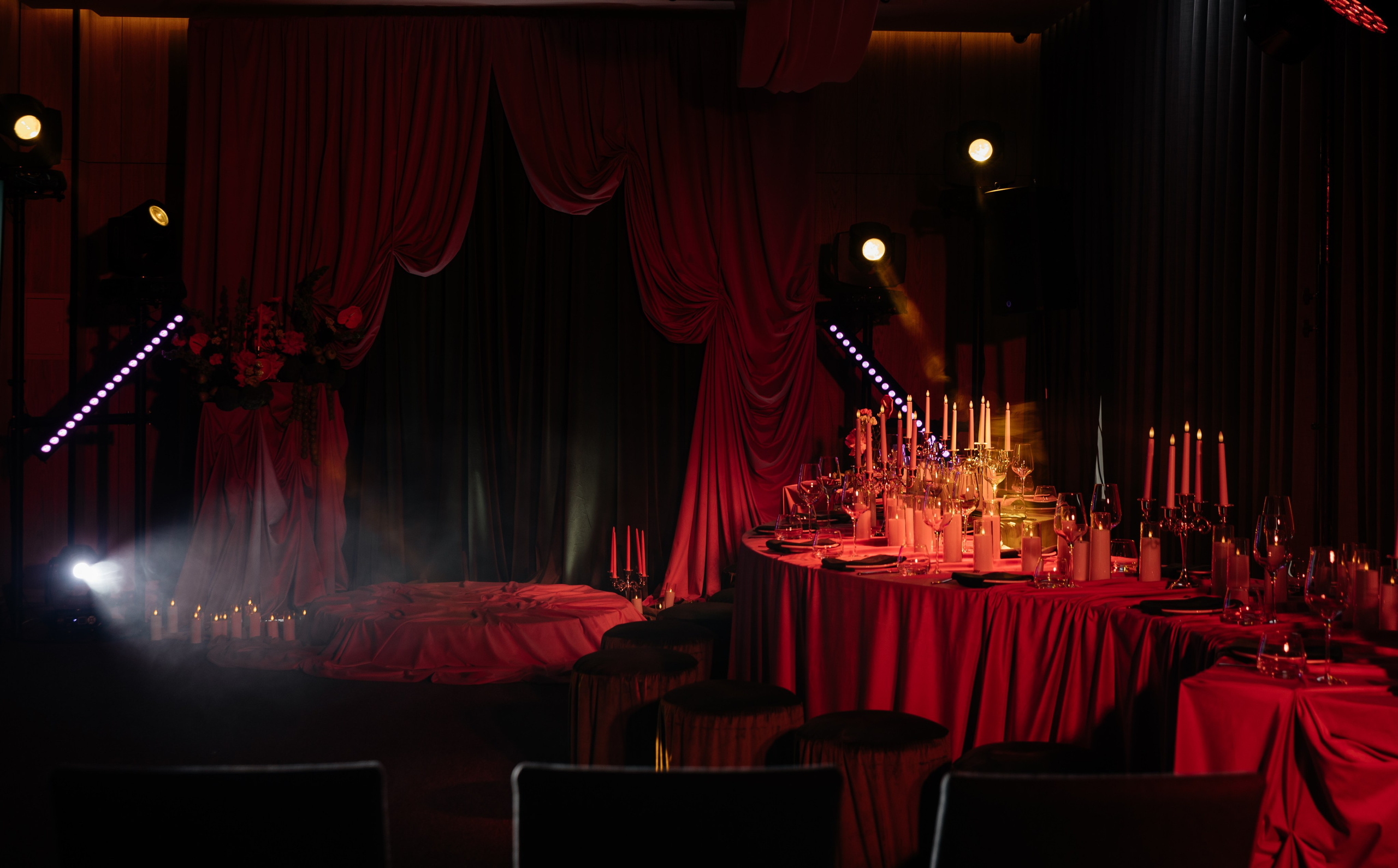 Банкетный зал отеля 50|60. Фотограф Семён Гнеушев