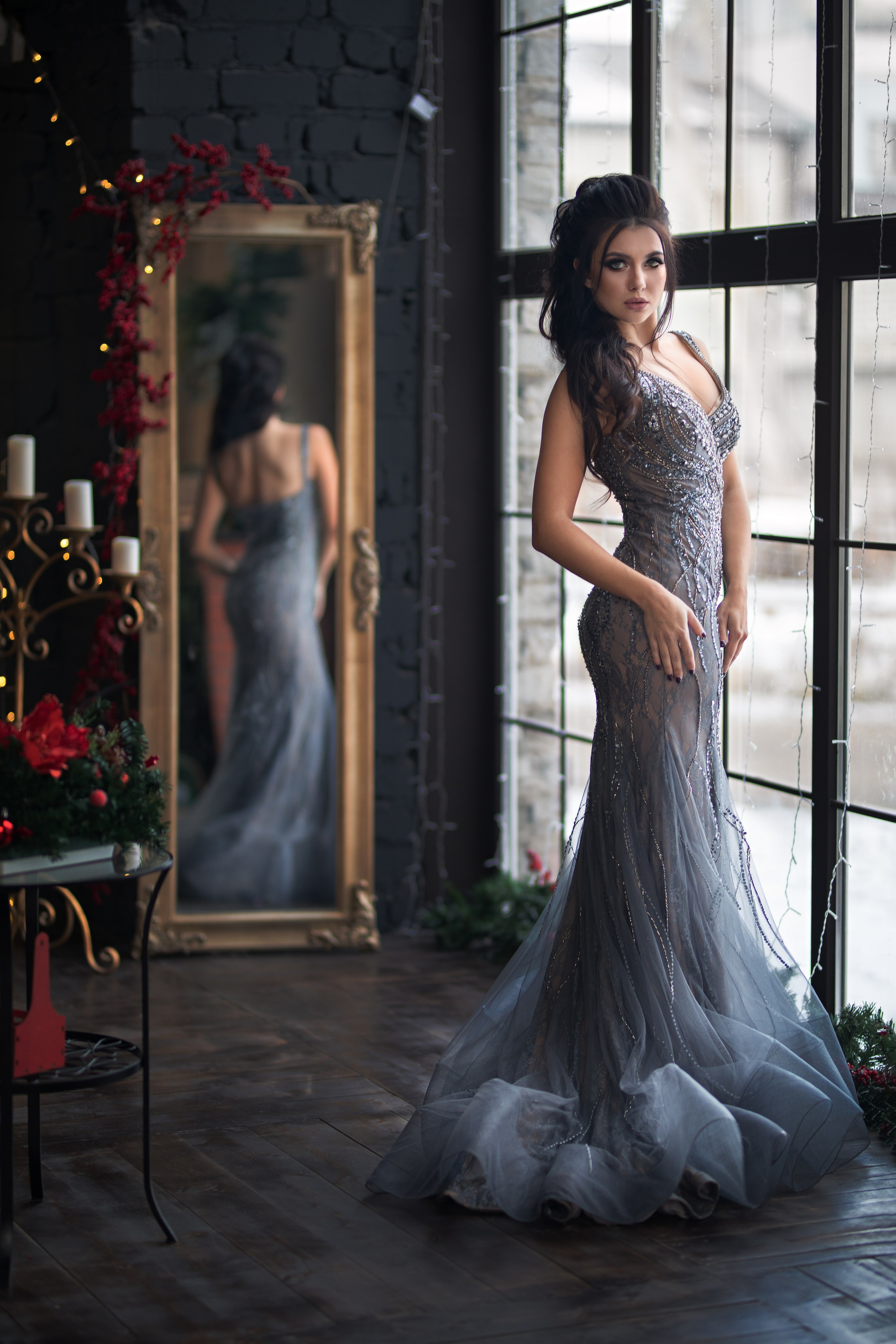 Студийная съемка с Кристиной в интерьере для «себя»