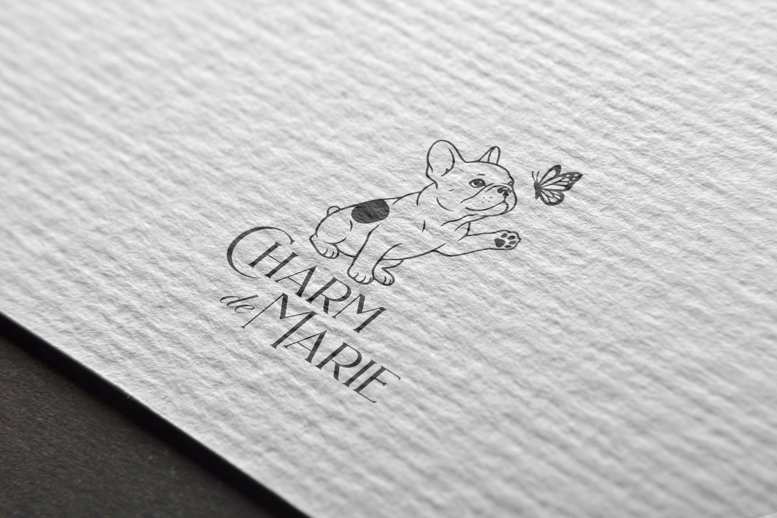 Логотип для питомника французских бульдогов. ФОТОГРАФ-АНИМАЛИСТ l LANA POLYAKOVA