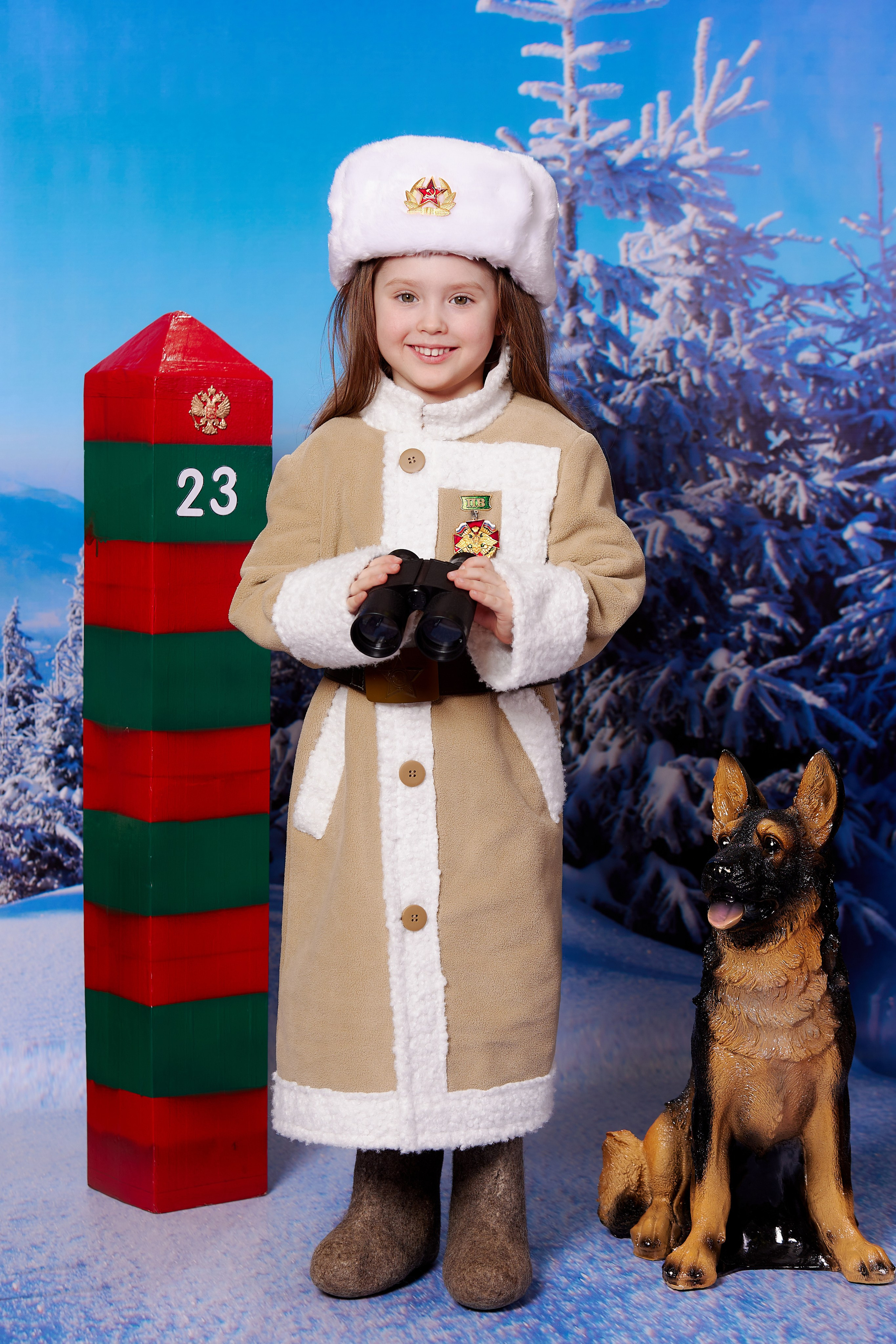 Пограничник. Детская выездная фотостудия