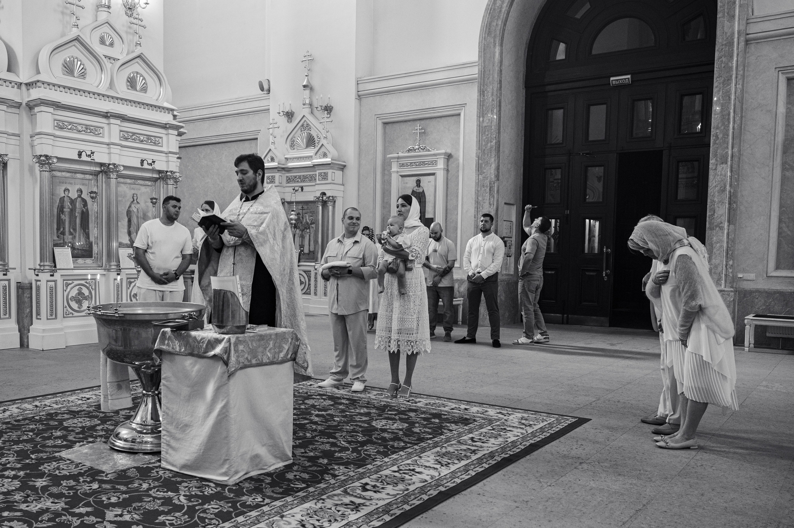 Собор Святой Екатерины. Крещение Симеона. Фотограф на роды СПБ Юлия Герасимова
