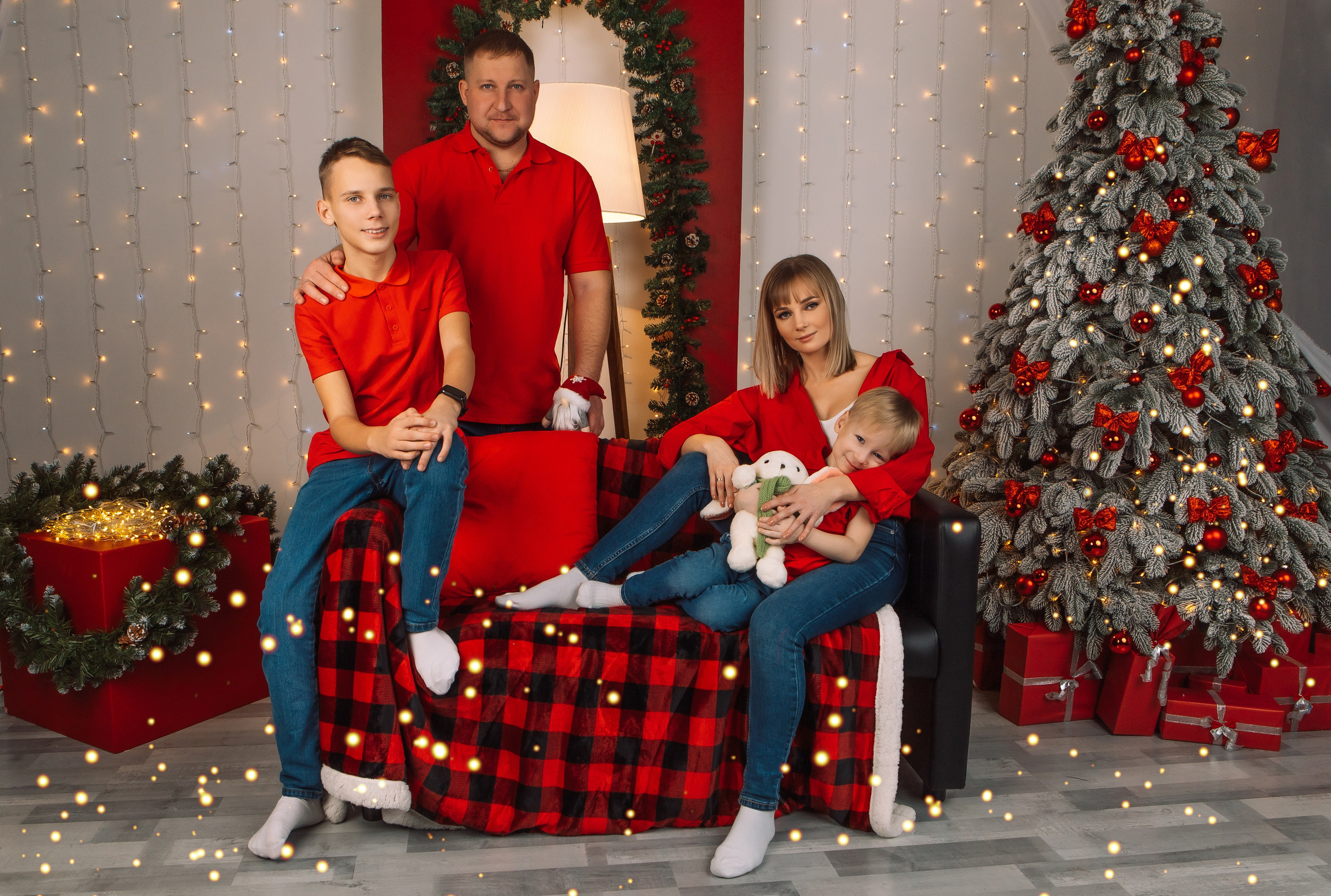 Семейная.Новогодняя