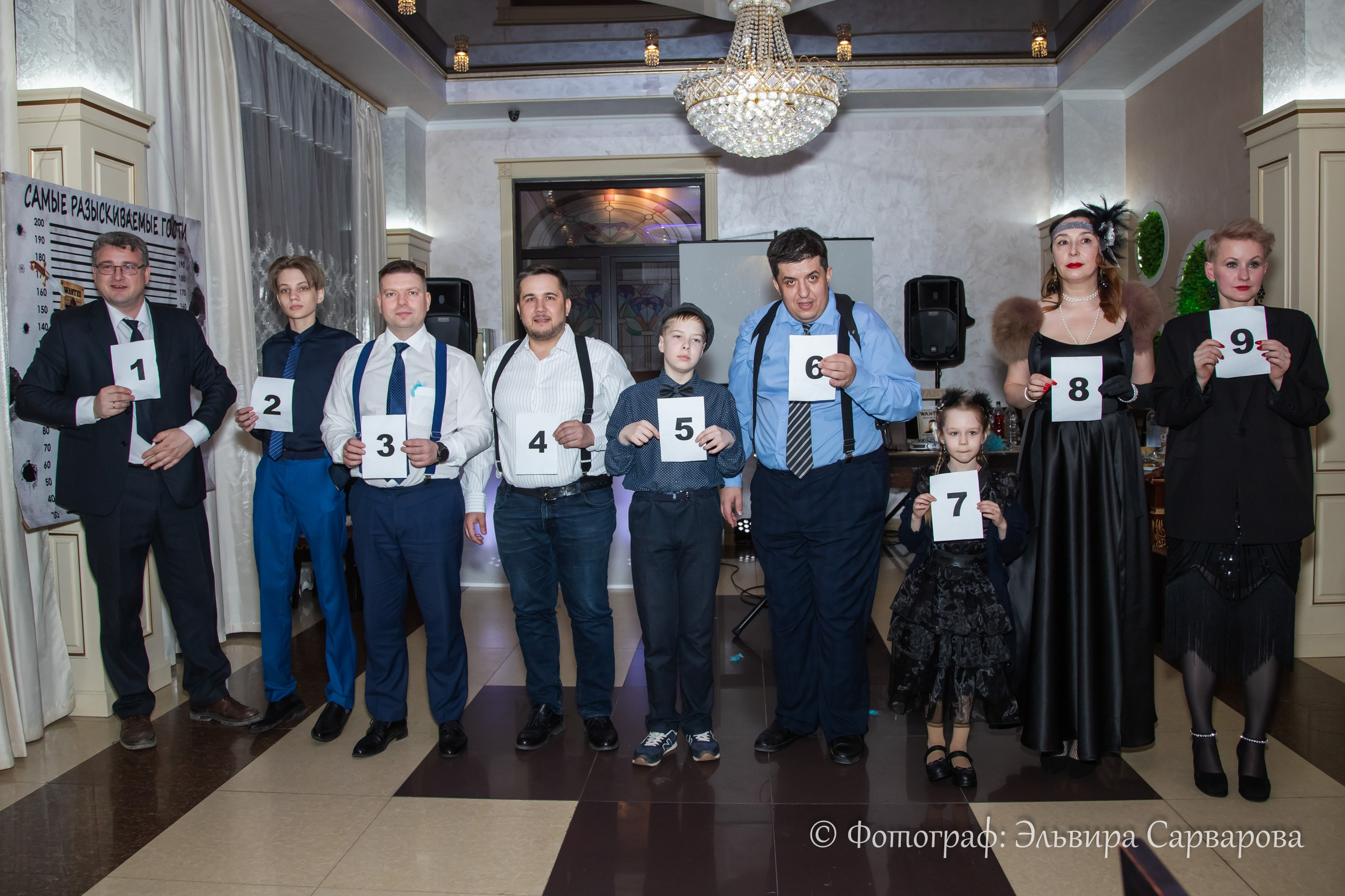 Гангстерская вечеринка в стиле 1920-х. Репортажный Фотограф