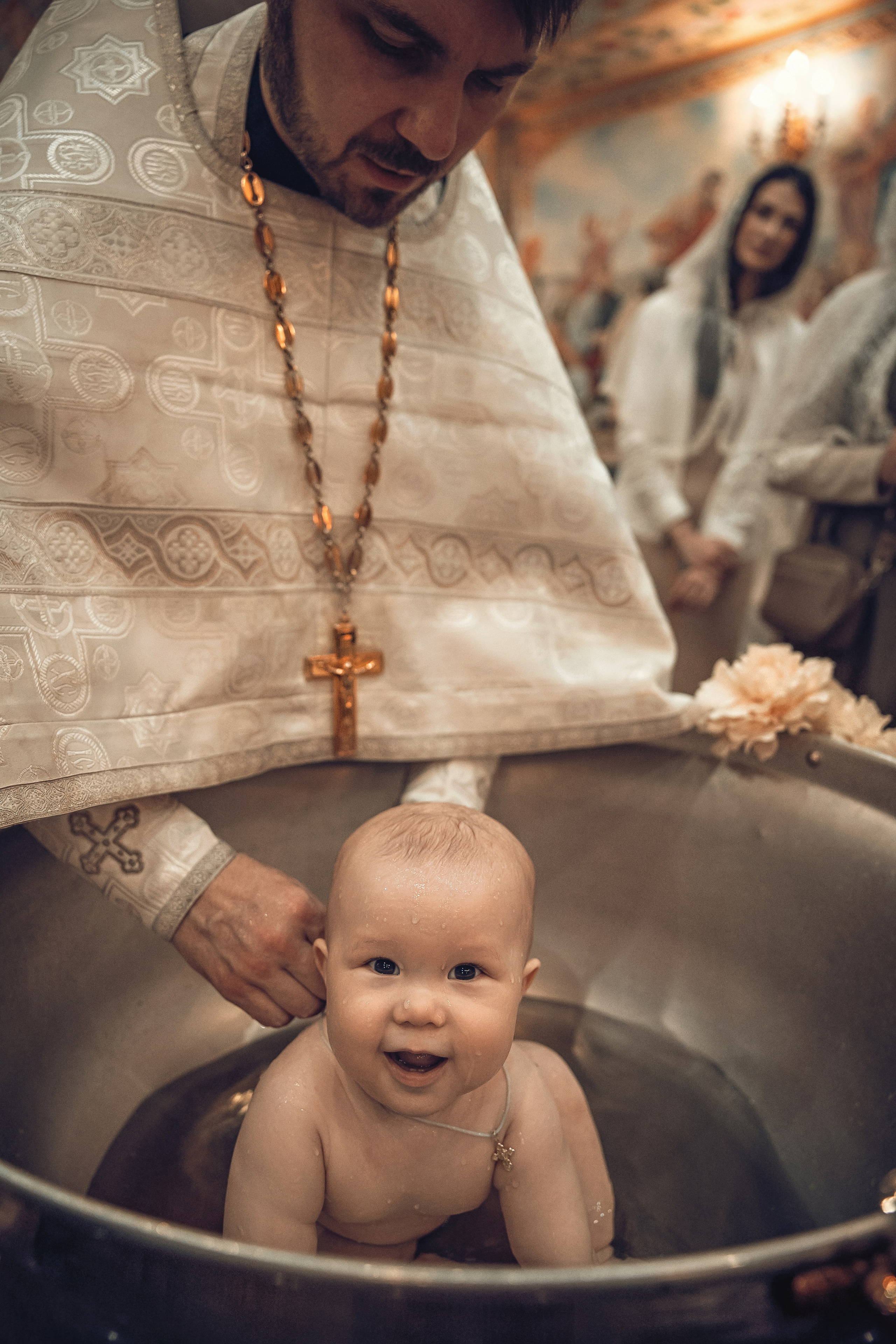 Таинство Крещения Мирона. Храм А.Невского г. Краснодар. Фотограф на Крещение и Венчание Краснодарский край — Гранкина Юлия