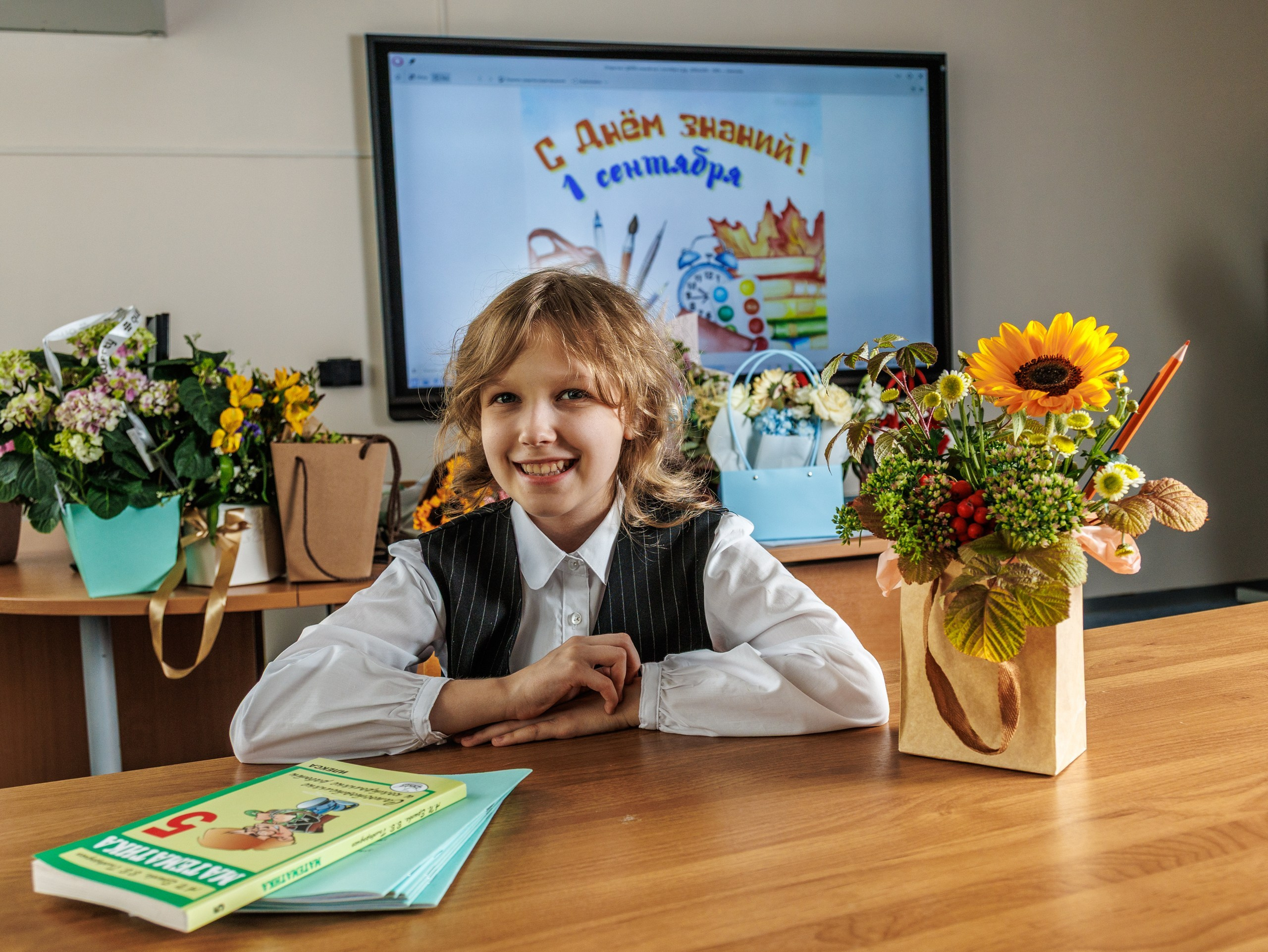 Школа 1 сентября. Фотограф Алексей Зозин в Москве