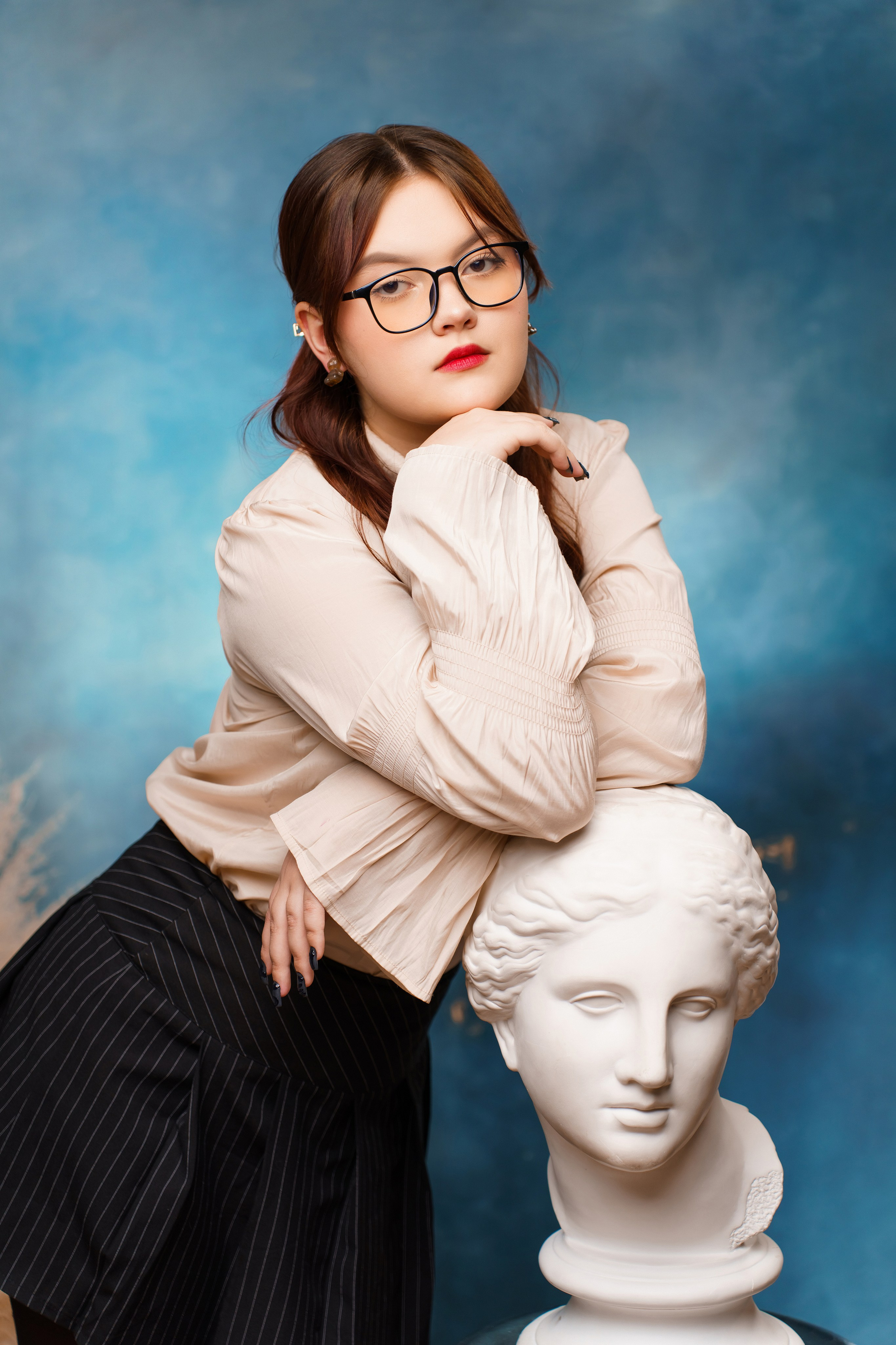 Синяя. Выпускные альбомы и фотосессии в Кирове от Протасовой Жени