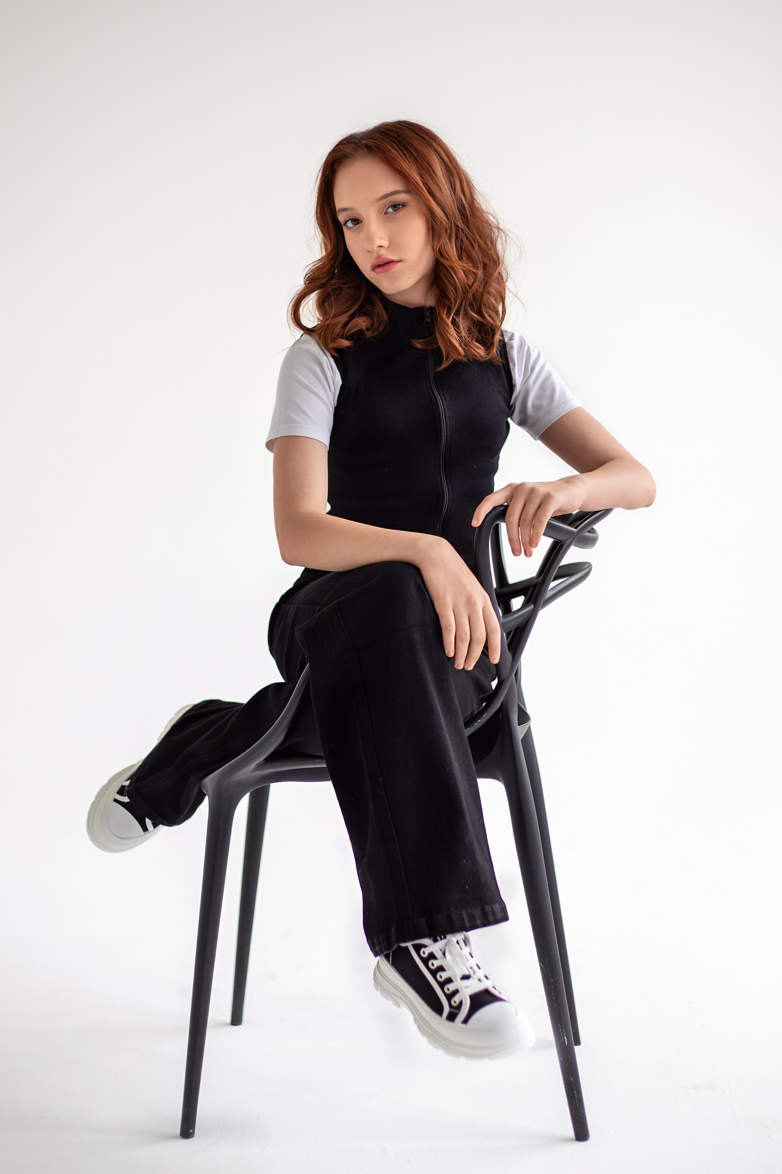 Циклорама. Модельное портфолио. Фотограф в Москве