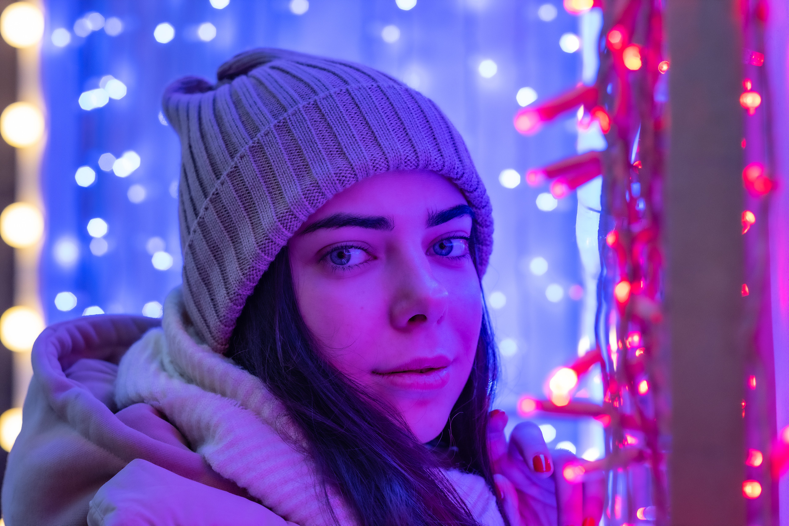 Фотопрогулка с Алиной и Димой. Разноцветный вечер. Фотограф в Москве Ирина Иванова