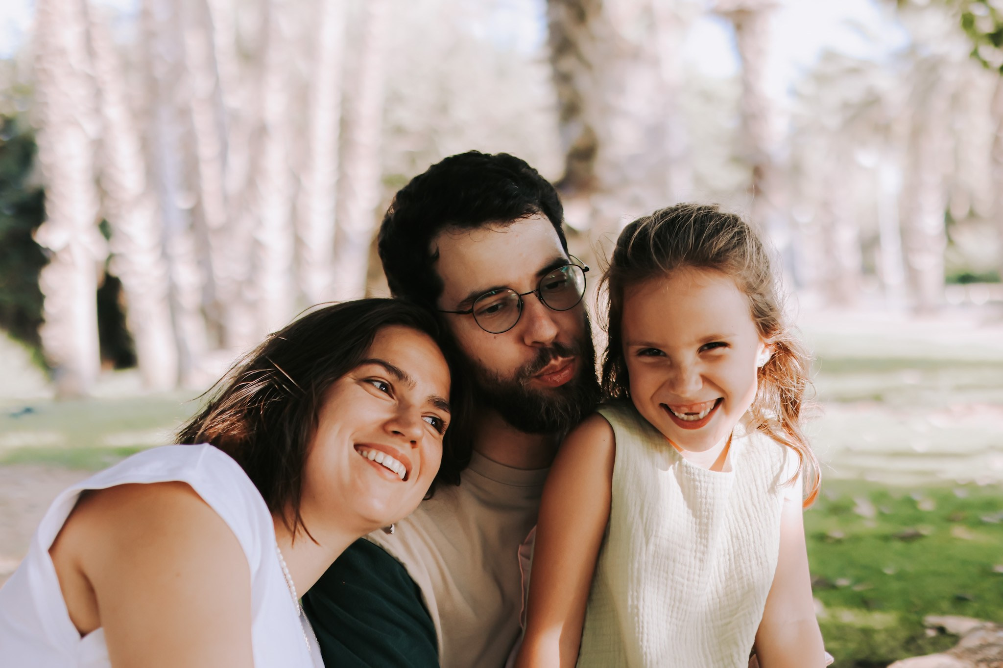 Zhenya, Alina and Sophie. Photographer in Israel Alice Milchin