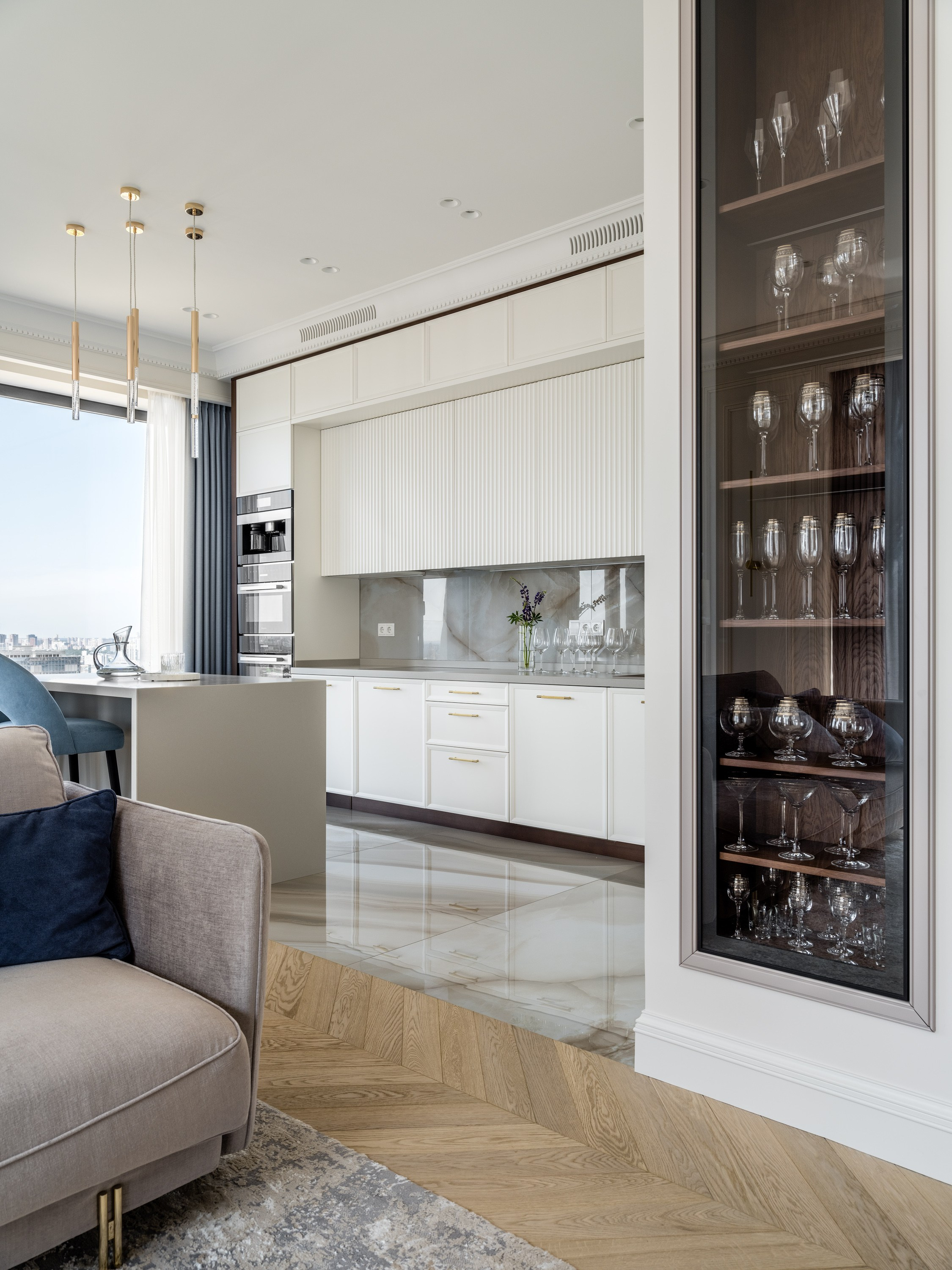 Дизайн квартиры в ЖК Прайм парк. Дизайн интерьера в Москве