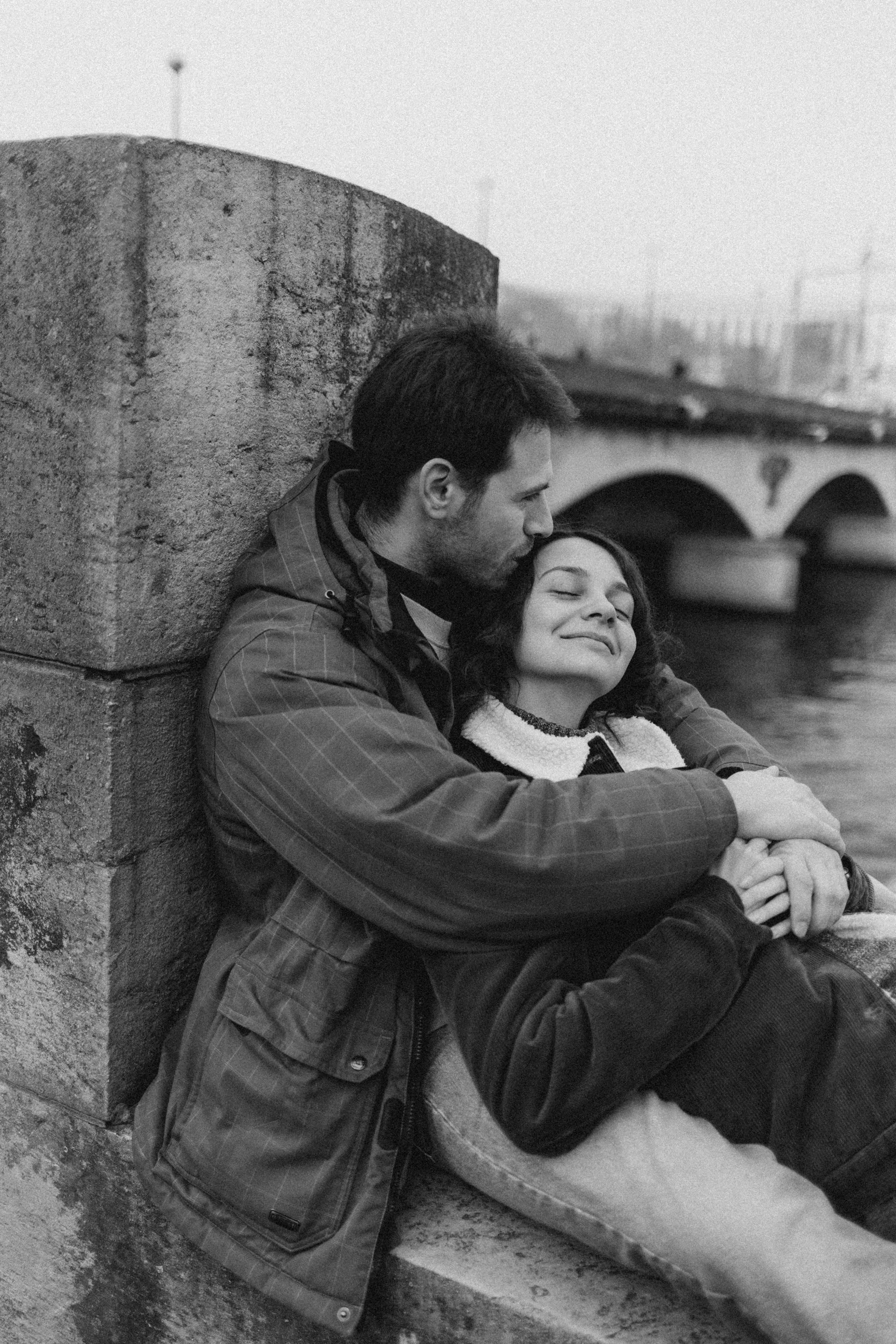 Ноябрьское утро. Фотограф в Париже