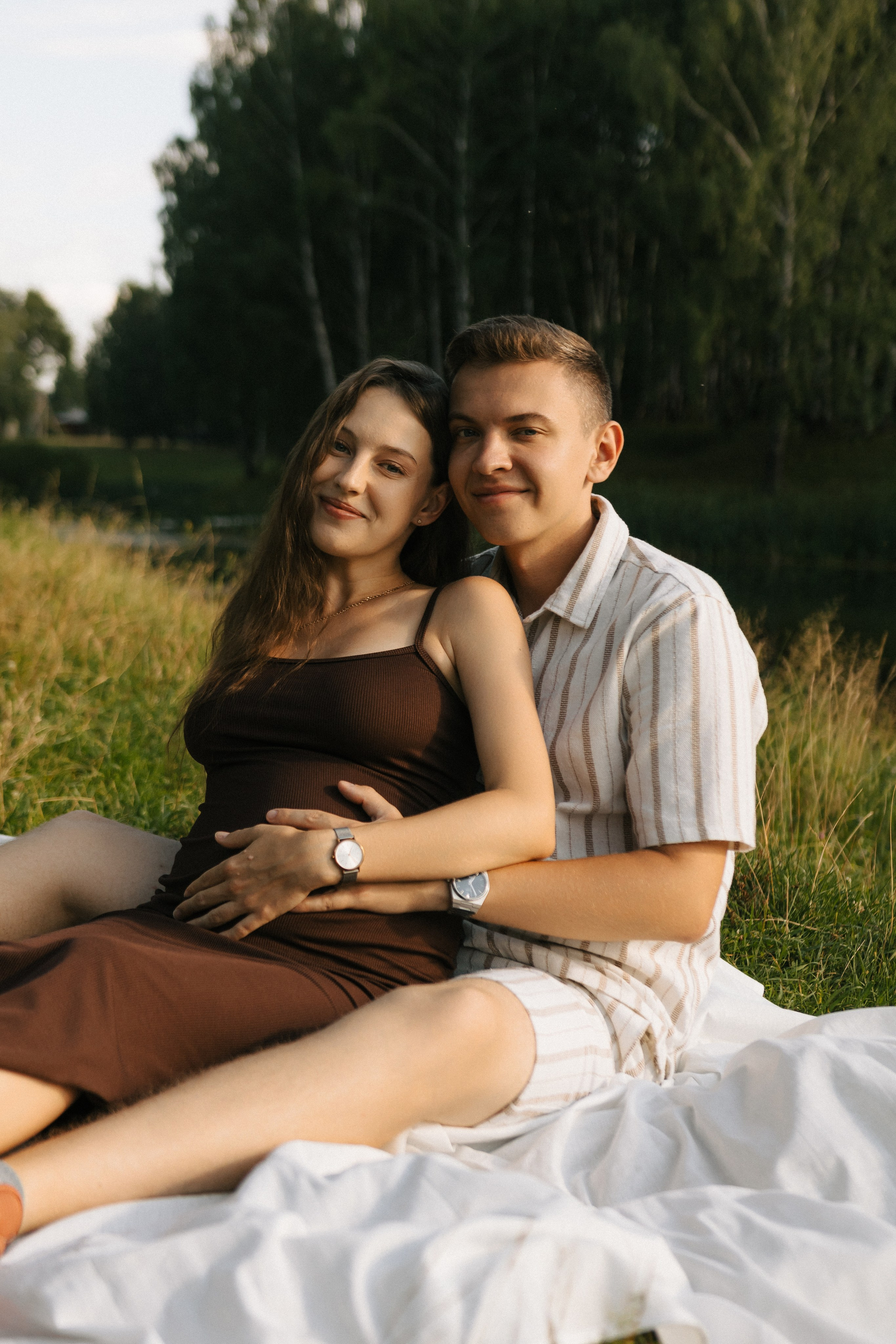 На озере. Фотограф Новосибирск