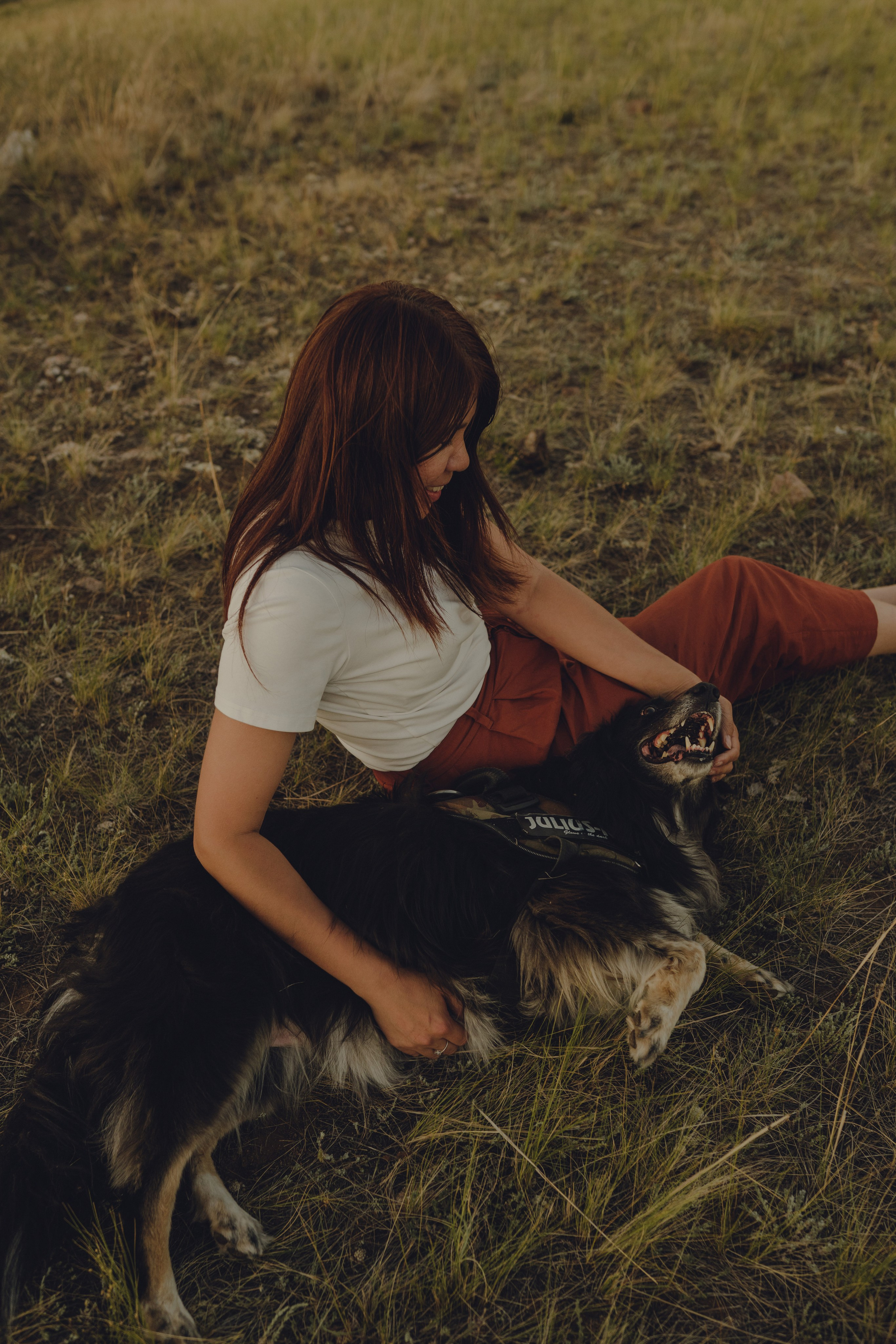 Настя и Умка. Фотограф анималист в Спб недорого Олеся Майорова