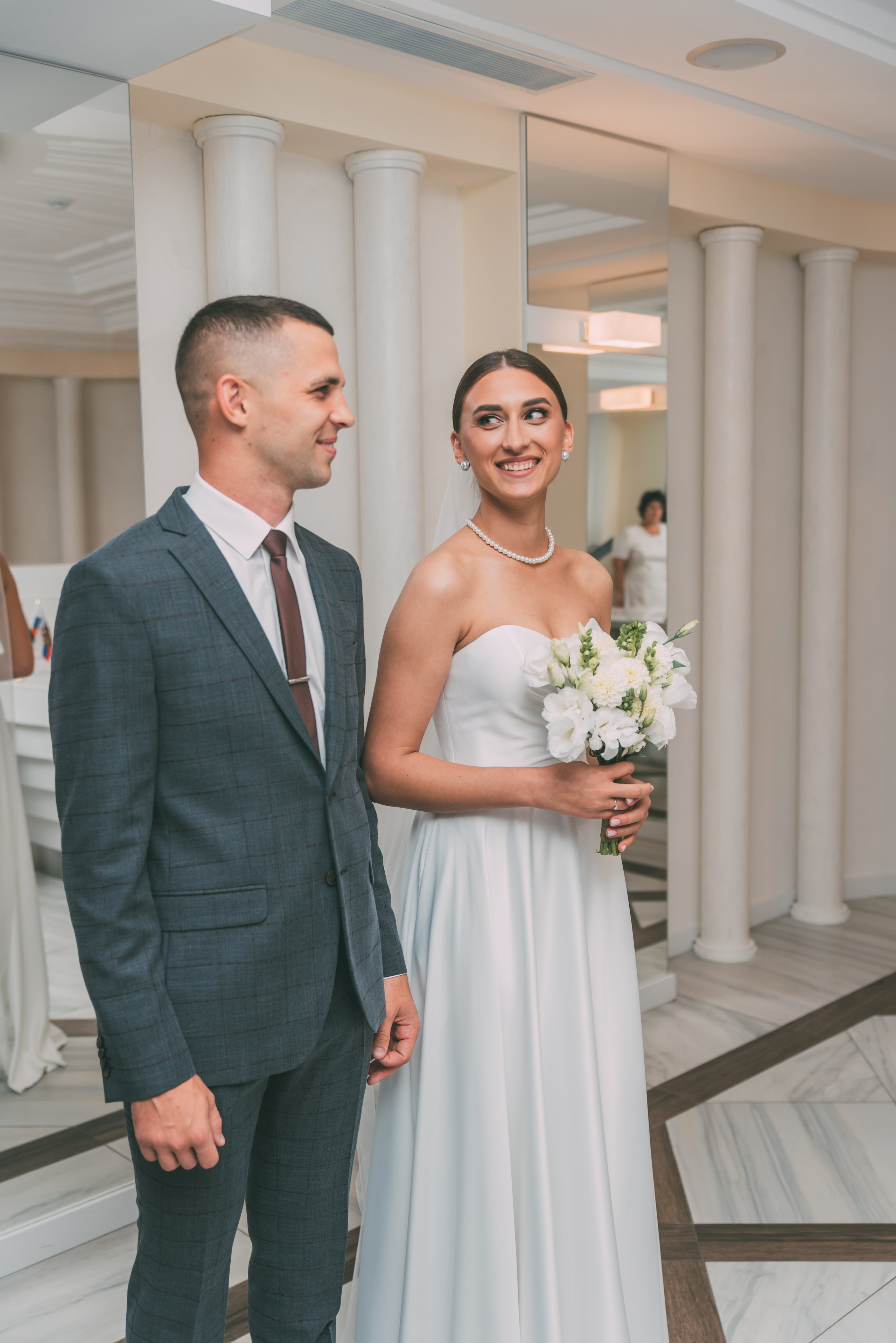 Ирина и Сергей. Свадебный фотограф в Москве Лиза Бужинская