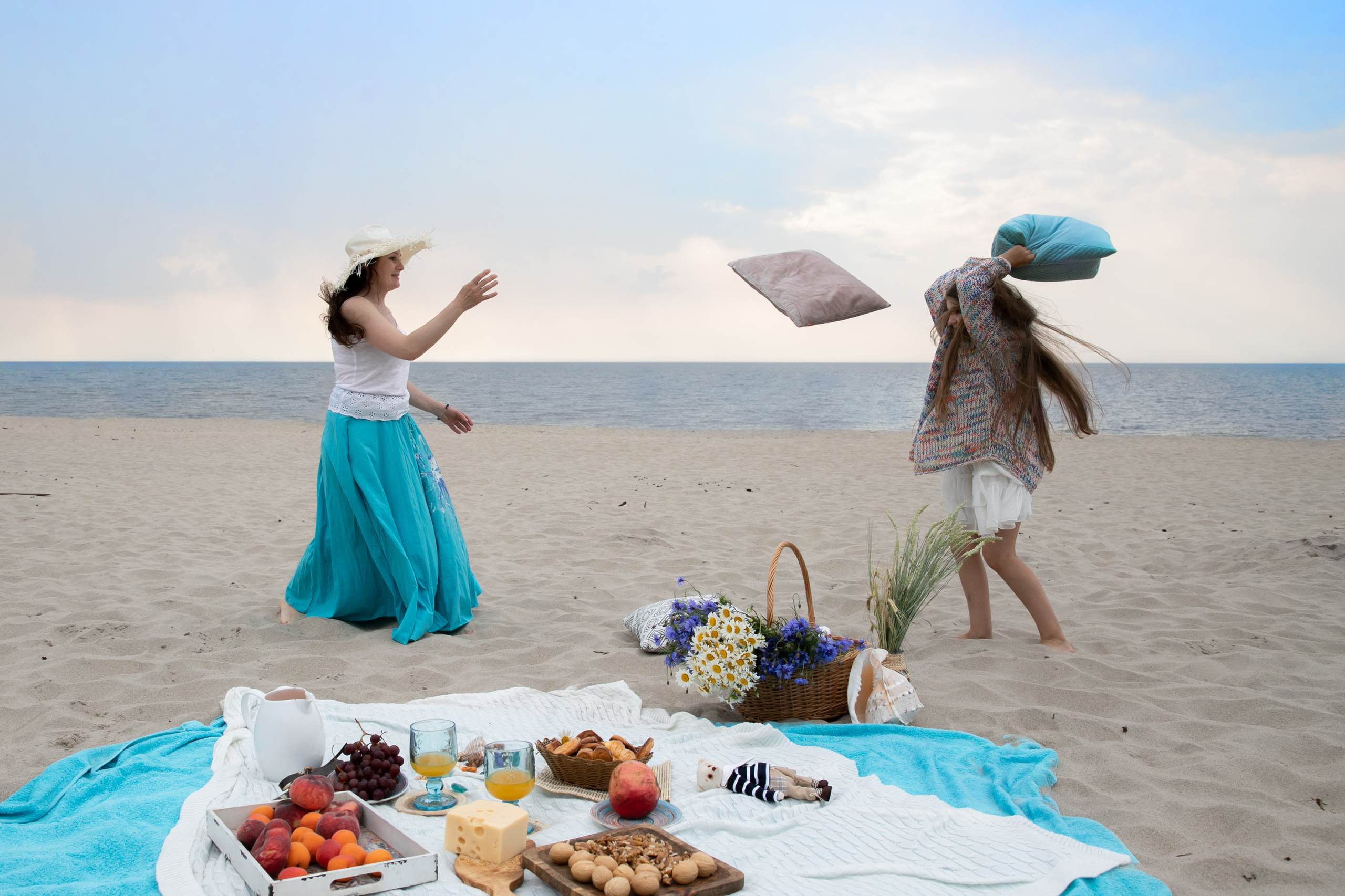 Морской пикник. Семейный и свадебный фотограф в Калининграде Вера Филипченко