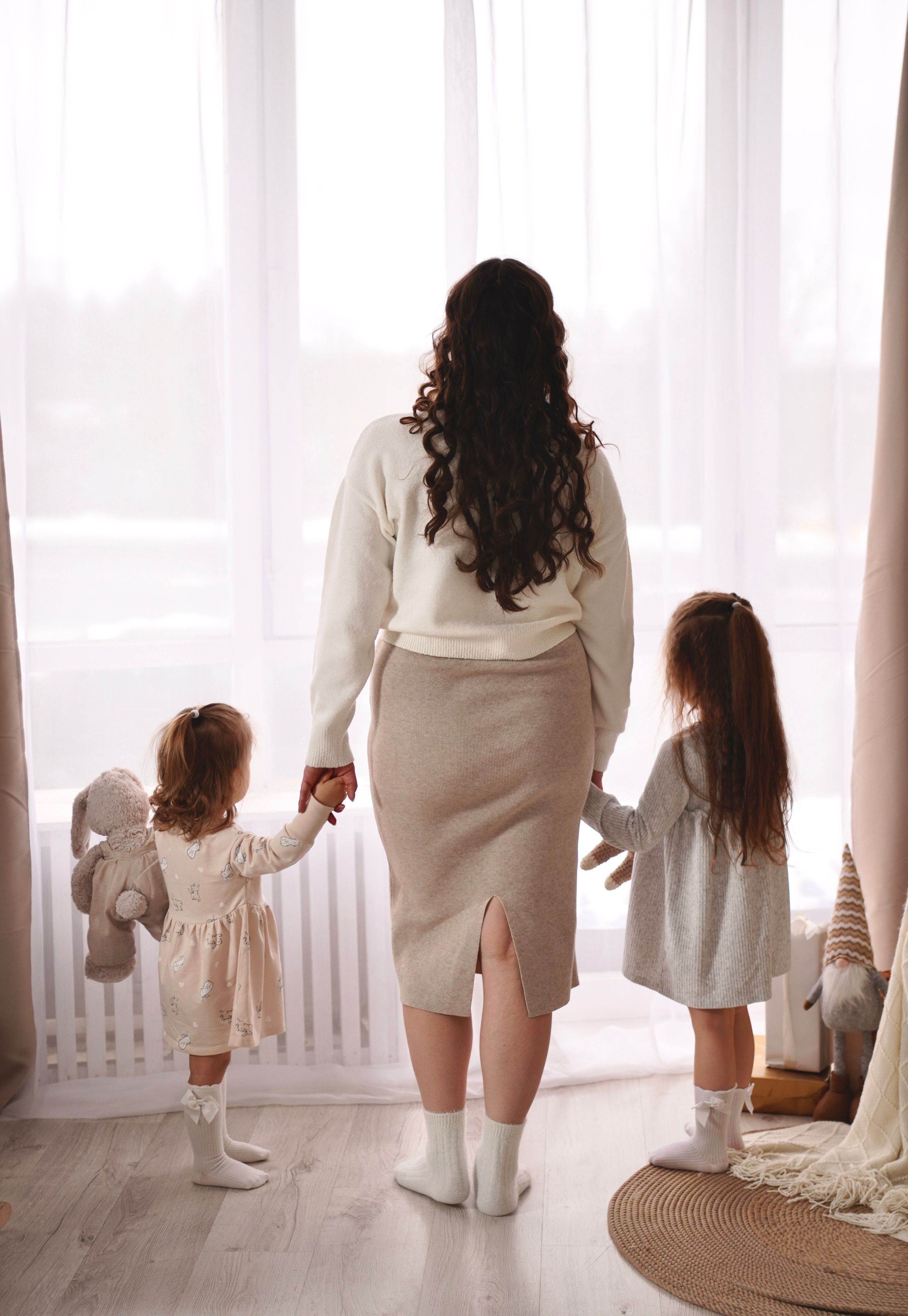 Мама с доченьками. Семейный фотограф в Зеленограде