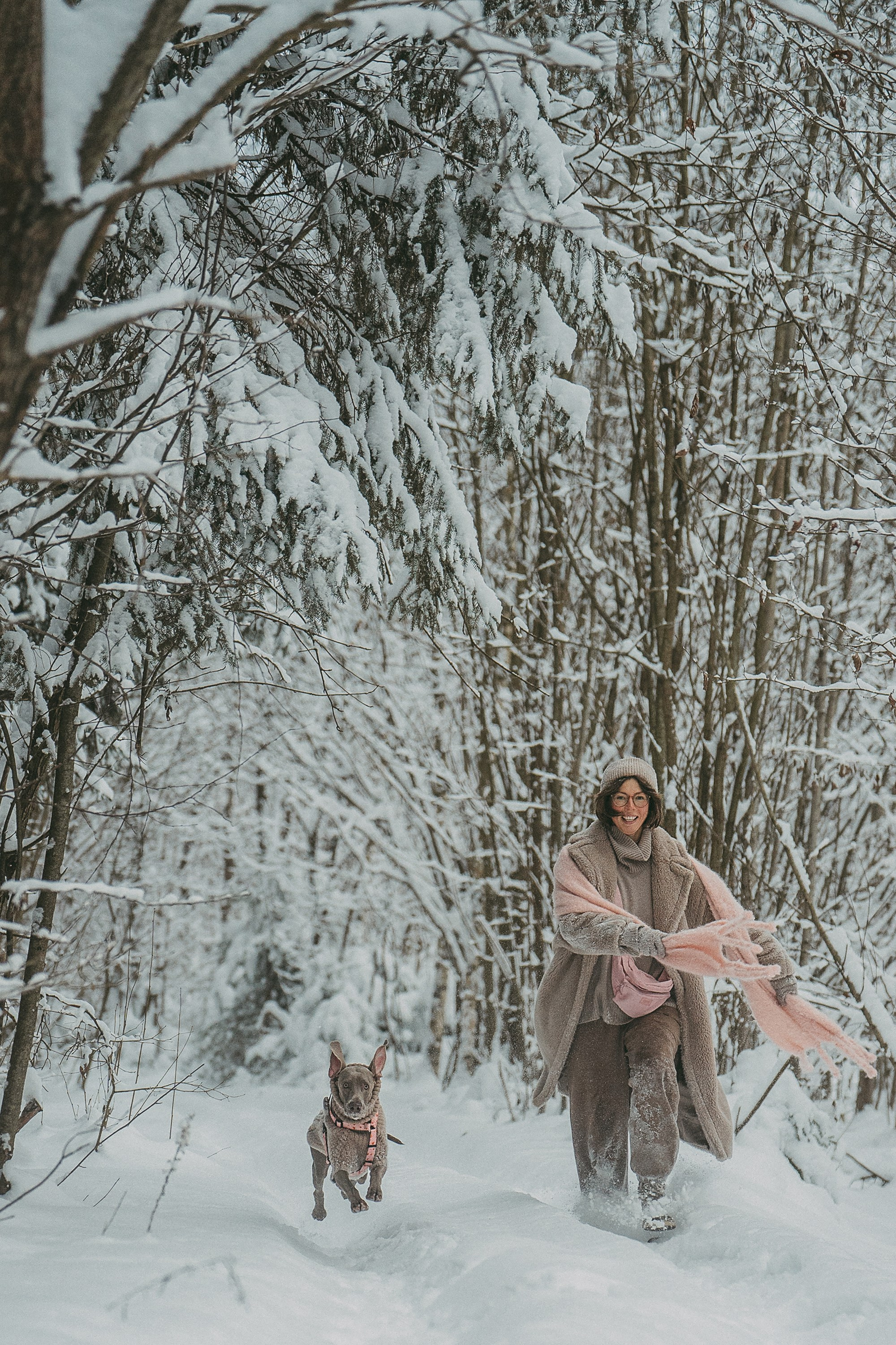 Лена и Фанни. Фотограф анималист в Москве и Санкт-Петербурге Свиридова Анна