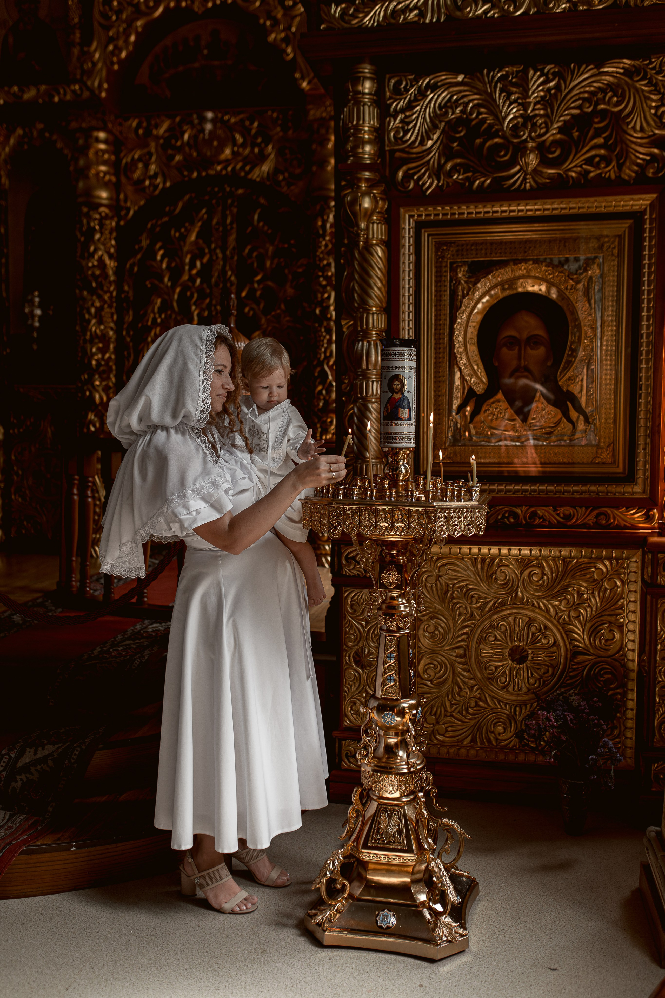 Крещение в Никольском соборе. Фотограф на Крещение и Венчание в Ташкенте