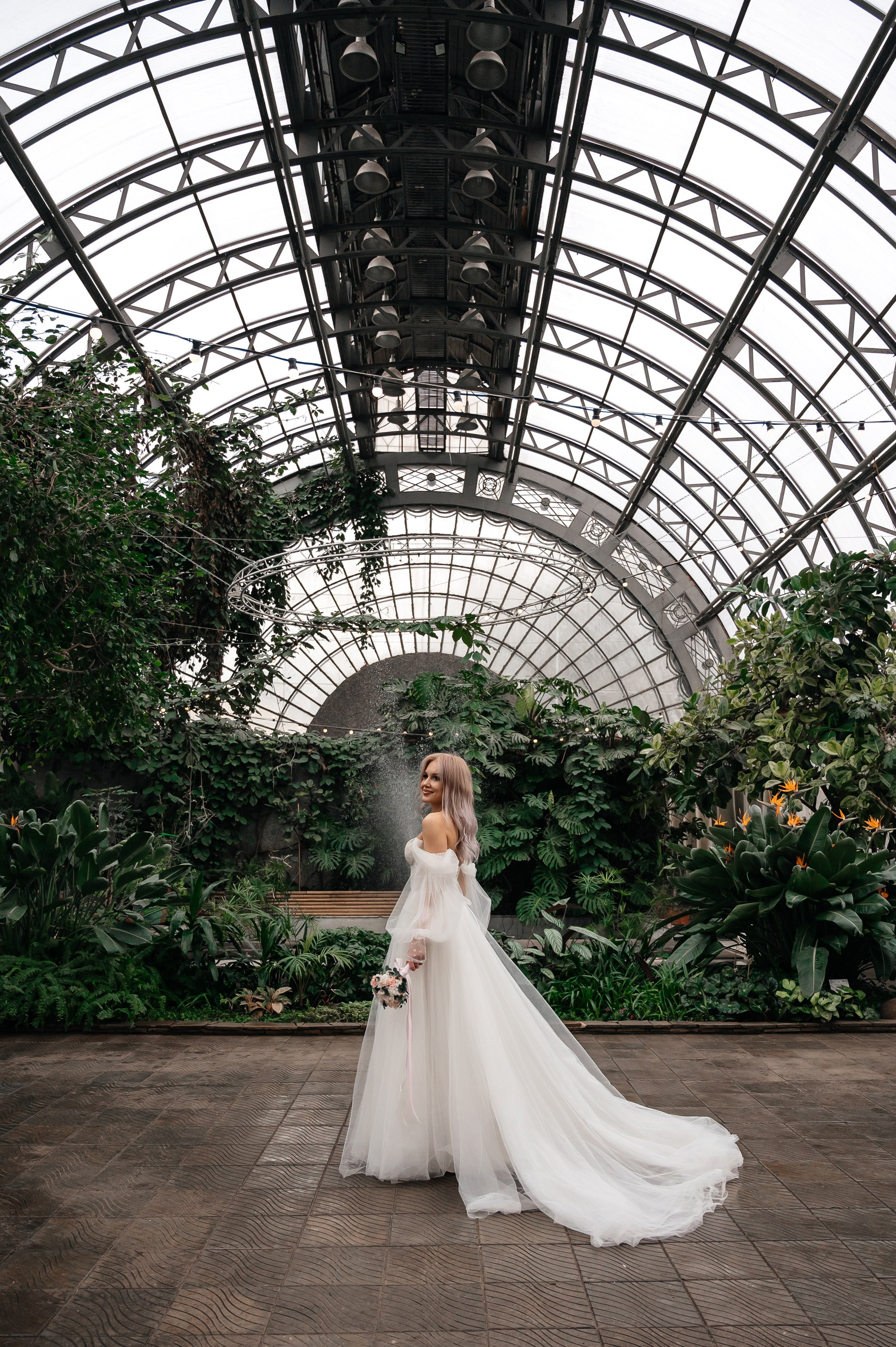 Оранжерея Таврического сада. Свадебный и семейный фотограф из Санкт-Петербурга Климов Анатолий