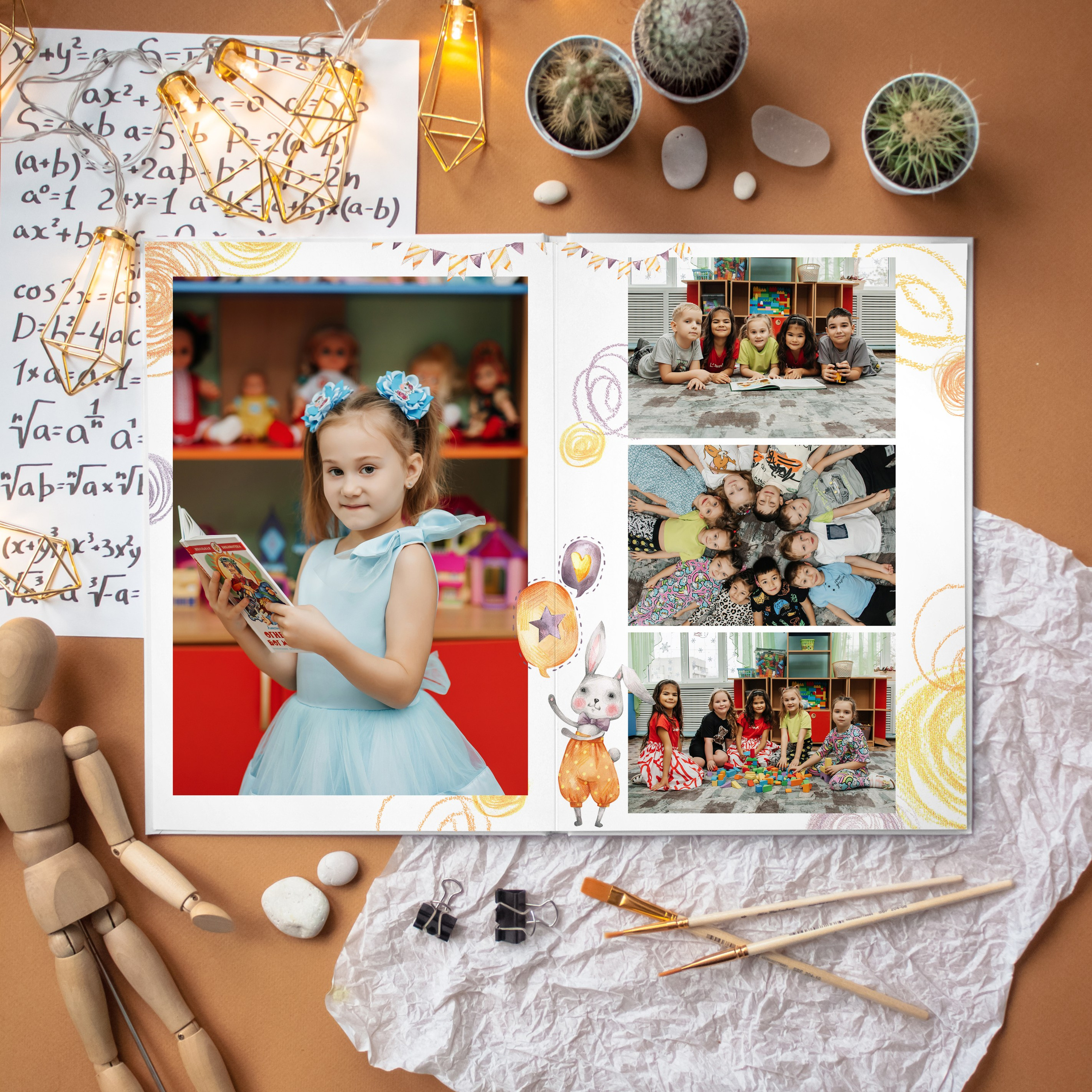 Зайчики. Дизайнер fotokniga_ast