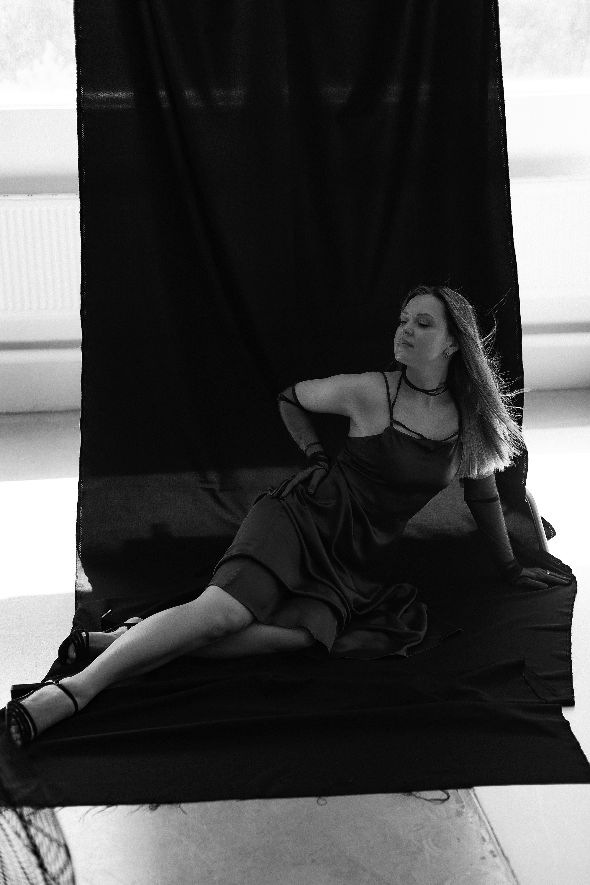 Персональная съёмка с цветным светом. Свадебный фотограф Пермь