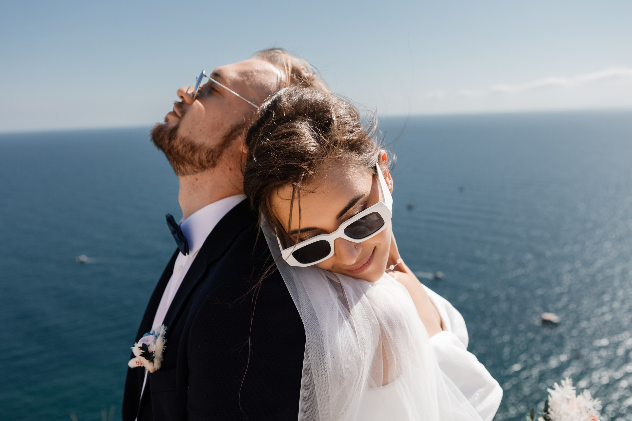 Свадебная съёмка в Балаклаве в крепости Чембало. Свадебный фотограф, фотосъемка в Крыму, Севастополе, Симферополе, Ялте