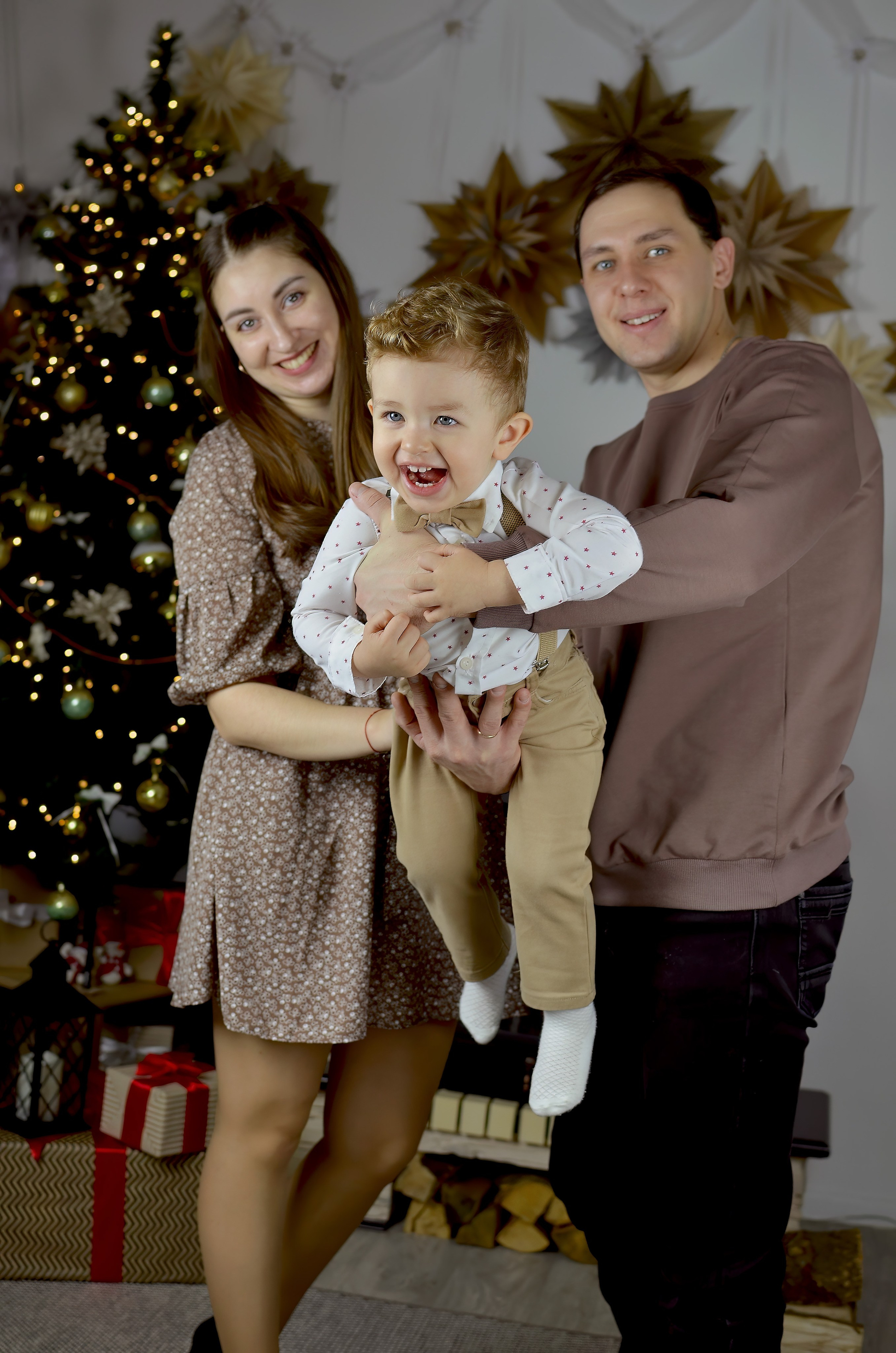 Озорная Новогодняя фотосессия. Семейный и детский фотограф в городе Грязи Олеся Огурцова