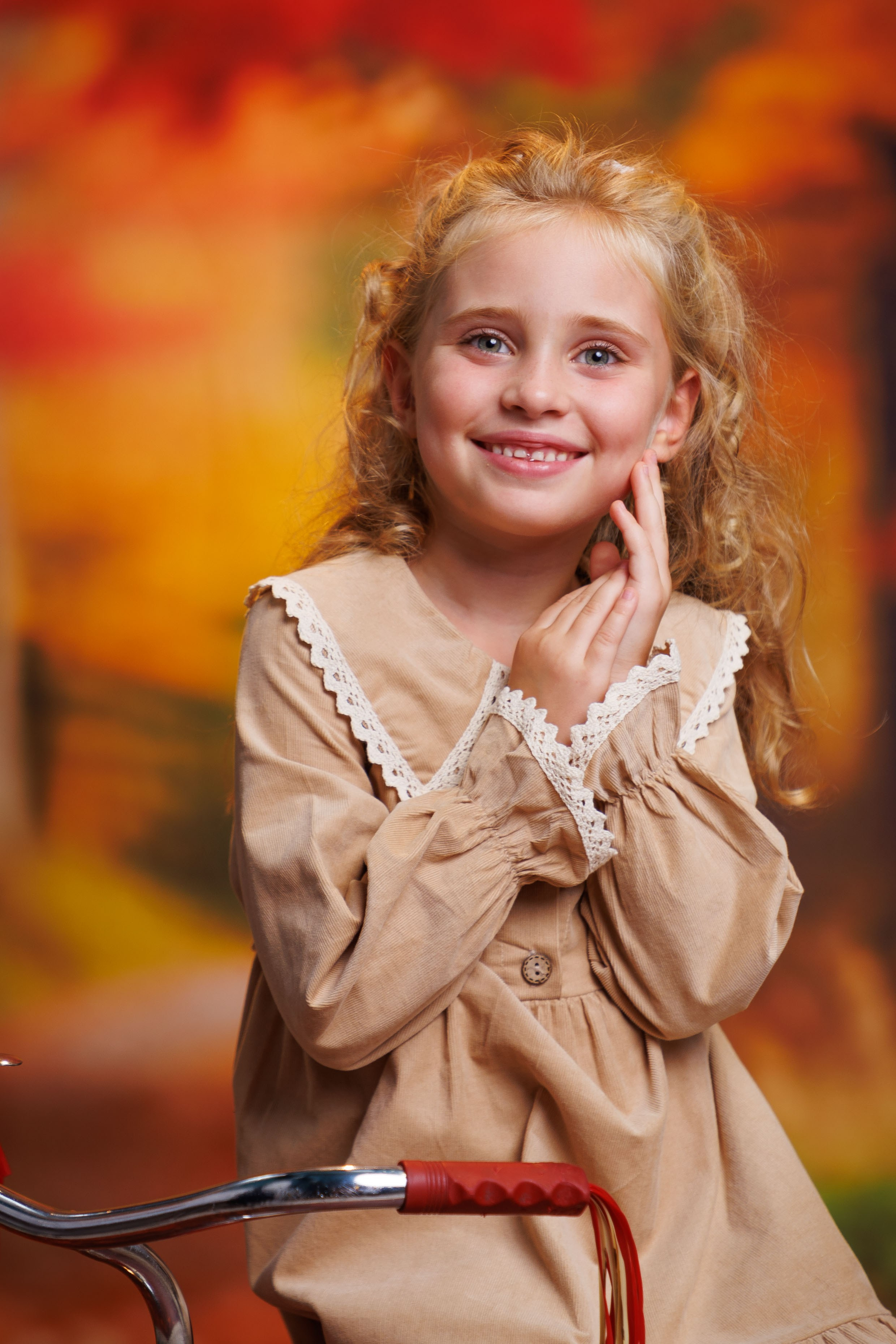 Велосипед. Детская фотостудия Москва