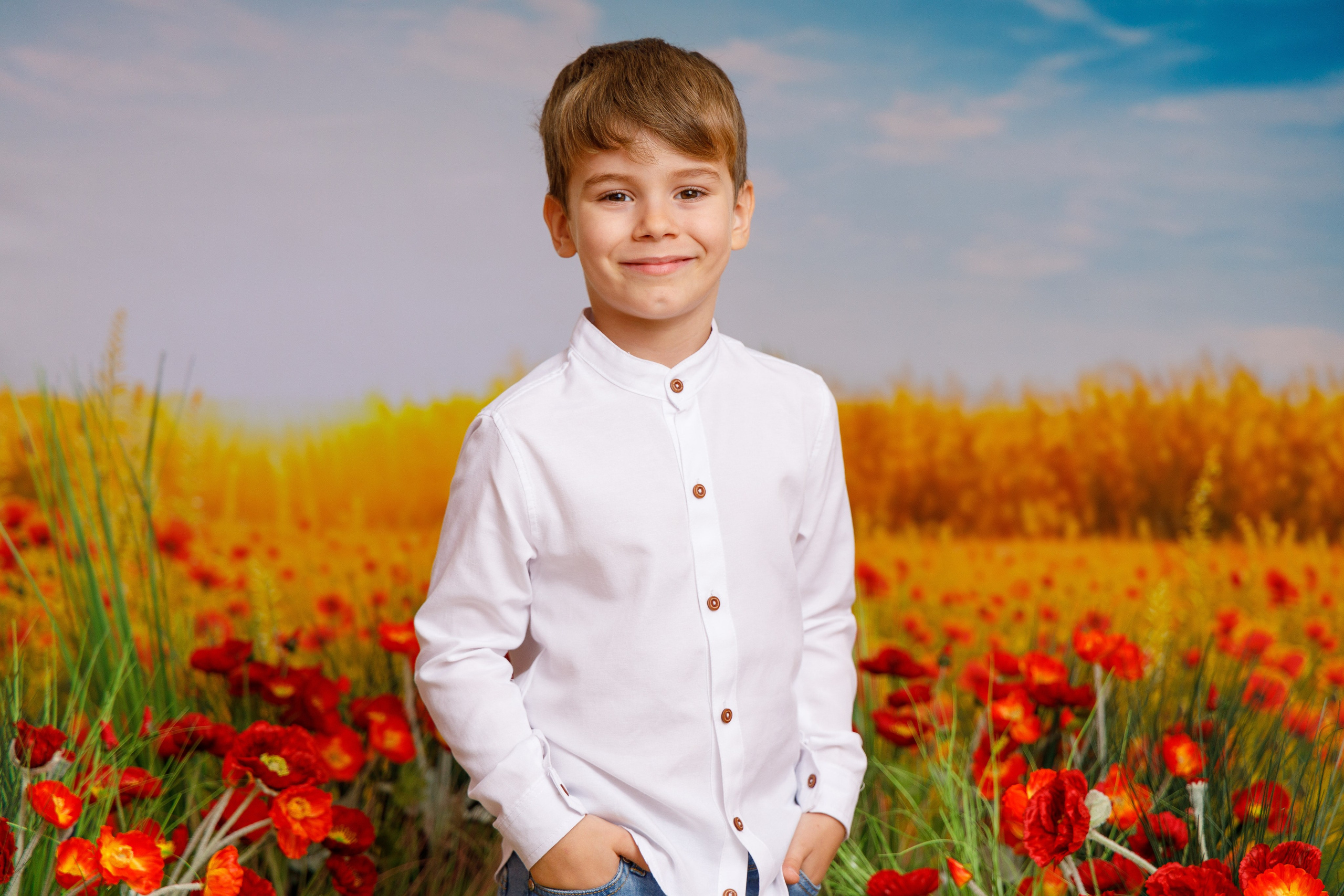 Маки. Детская фотостудия Москва