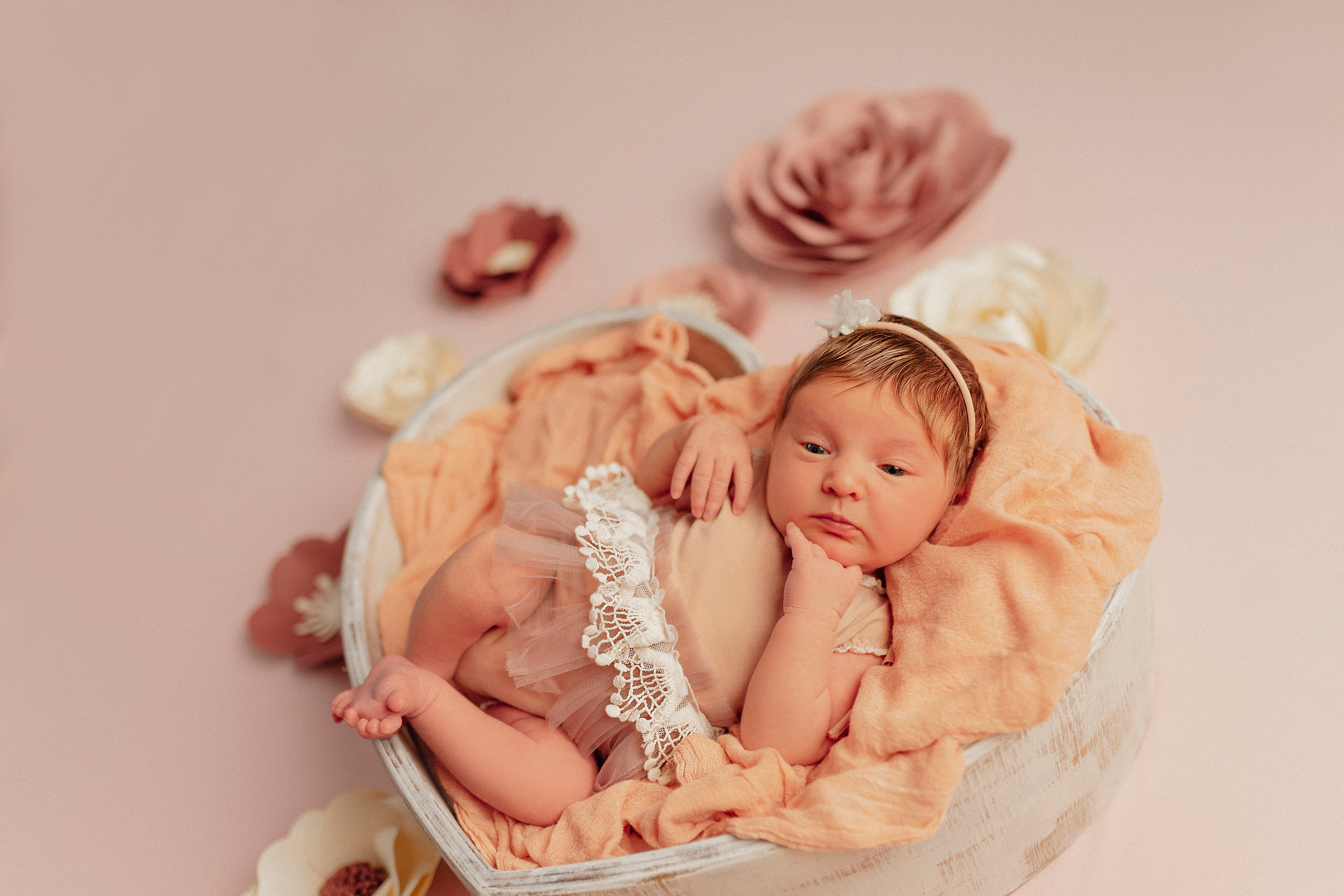 Ксения 11 дней. Фотограф новорожденных в Москве Щелково и МО Ангелина Энговатова