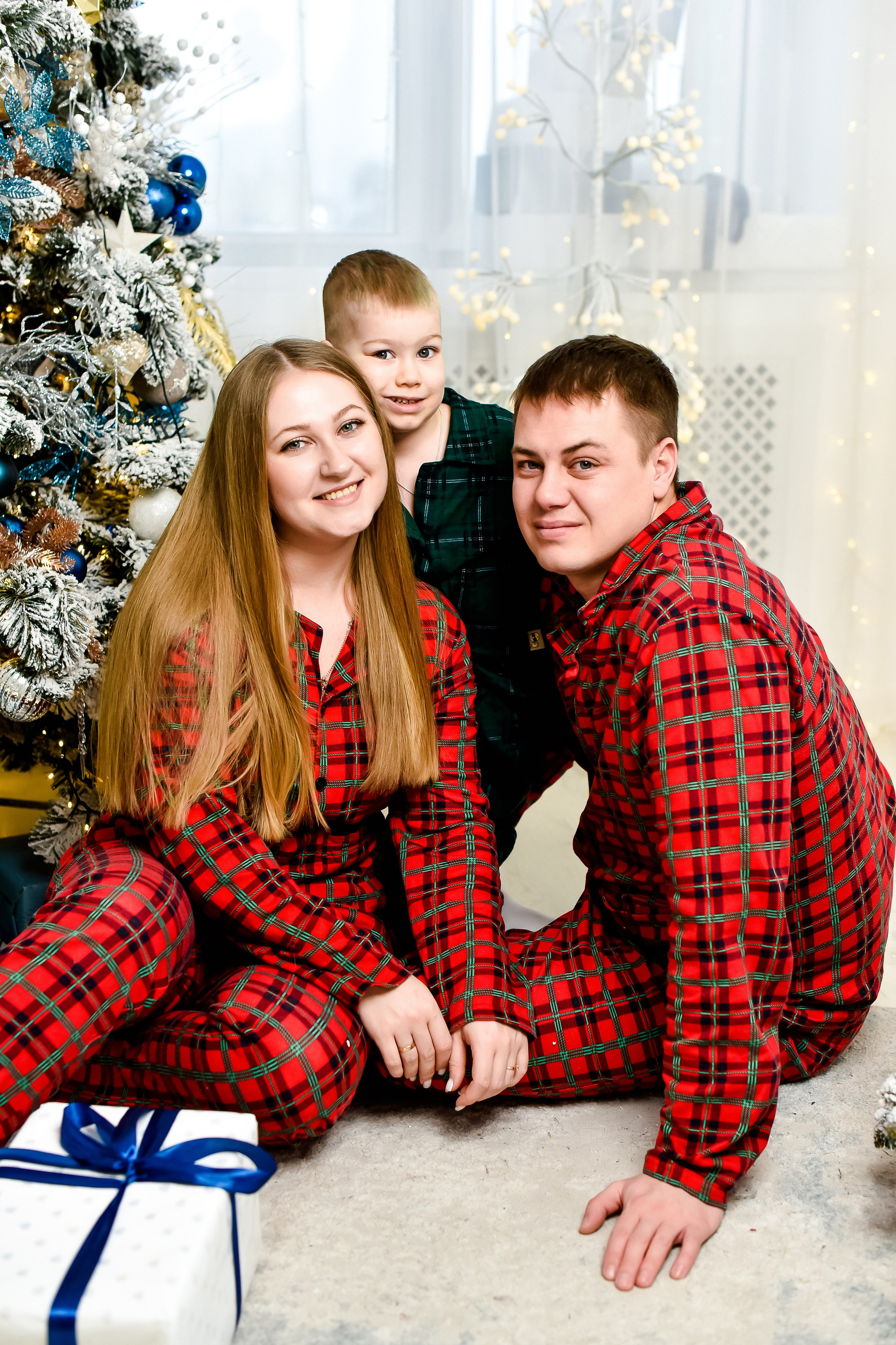 Семья Анны, Сергея и Вовочки