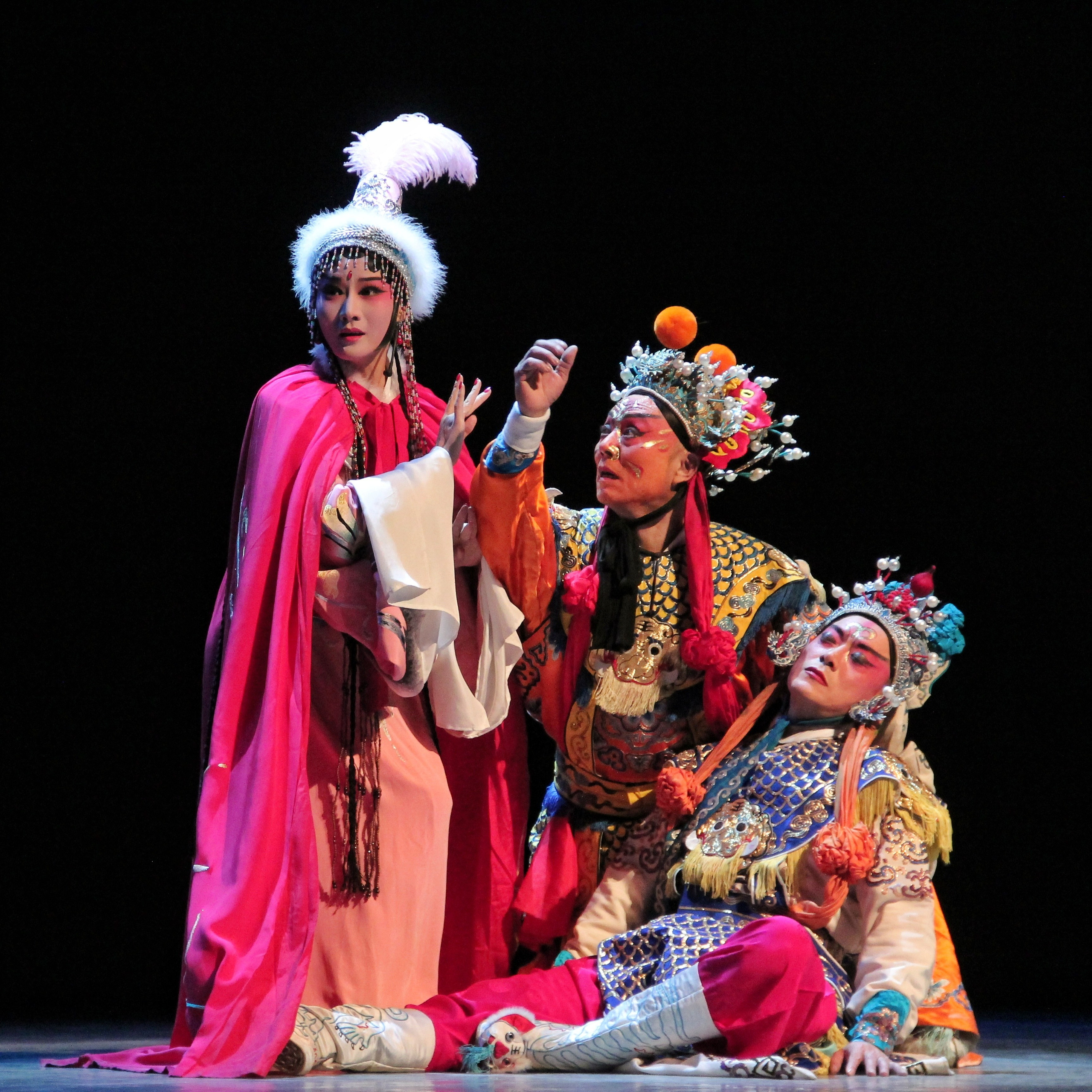 Традиционная китайская опера Куньцюй. 