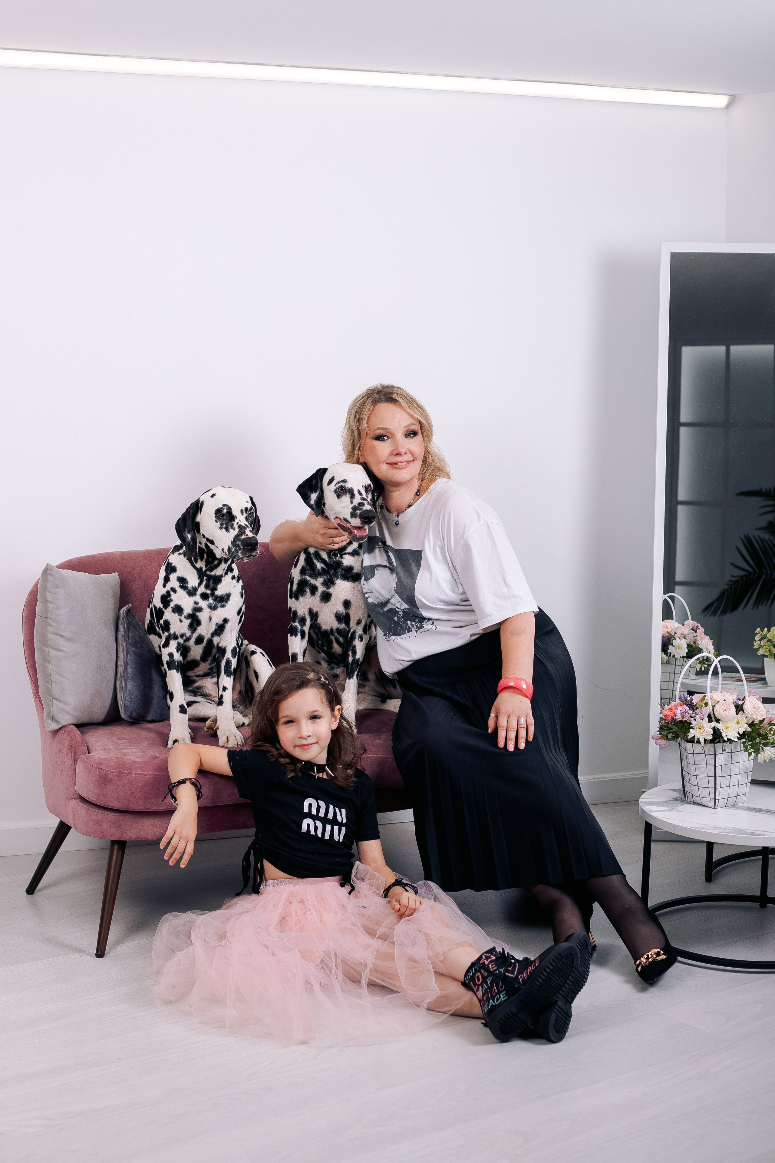 Фотосессия с далматинцами в фотостудии. Фотограф в Санкт-Петербурге, Анна Скворцова