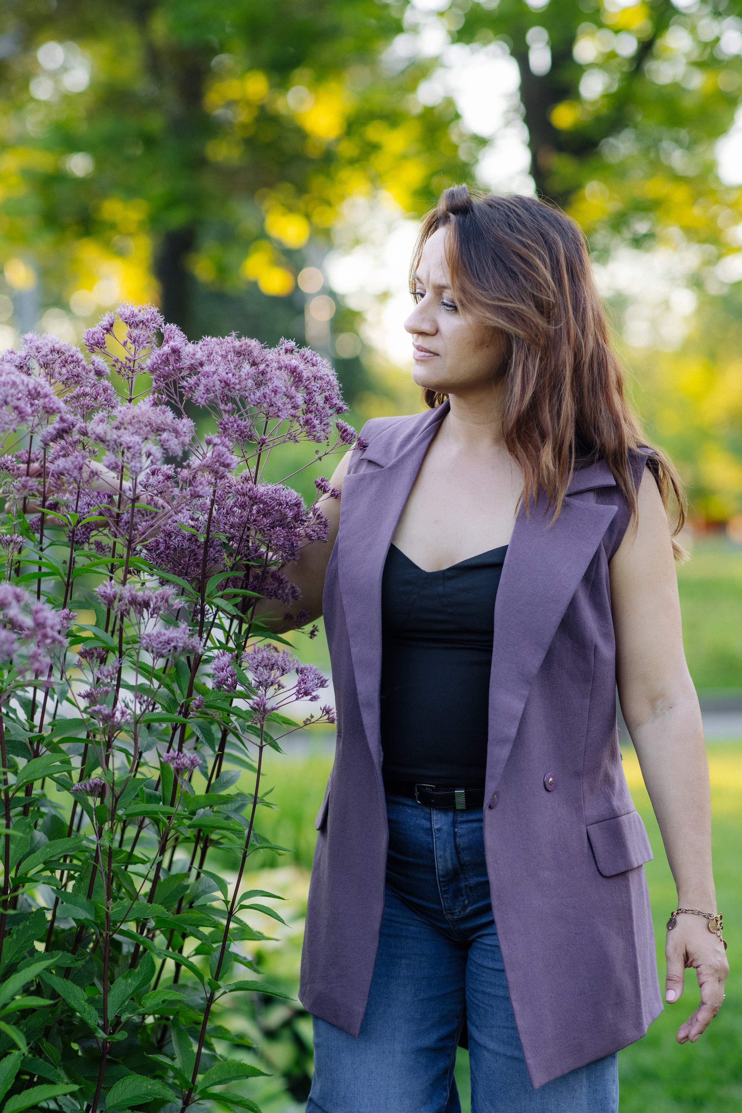 Ландшафтный дизайнер Ирина Пугачева на выставке Сады и Люди 2023. Фотограф — Евгений Свистков