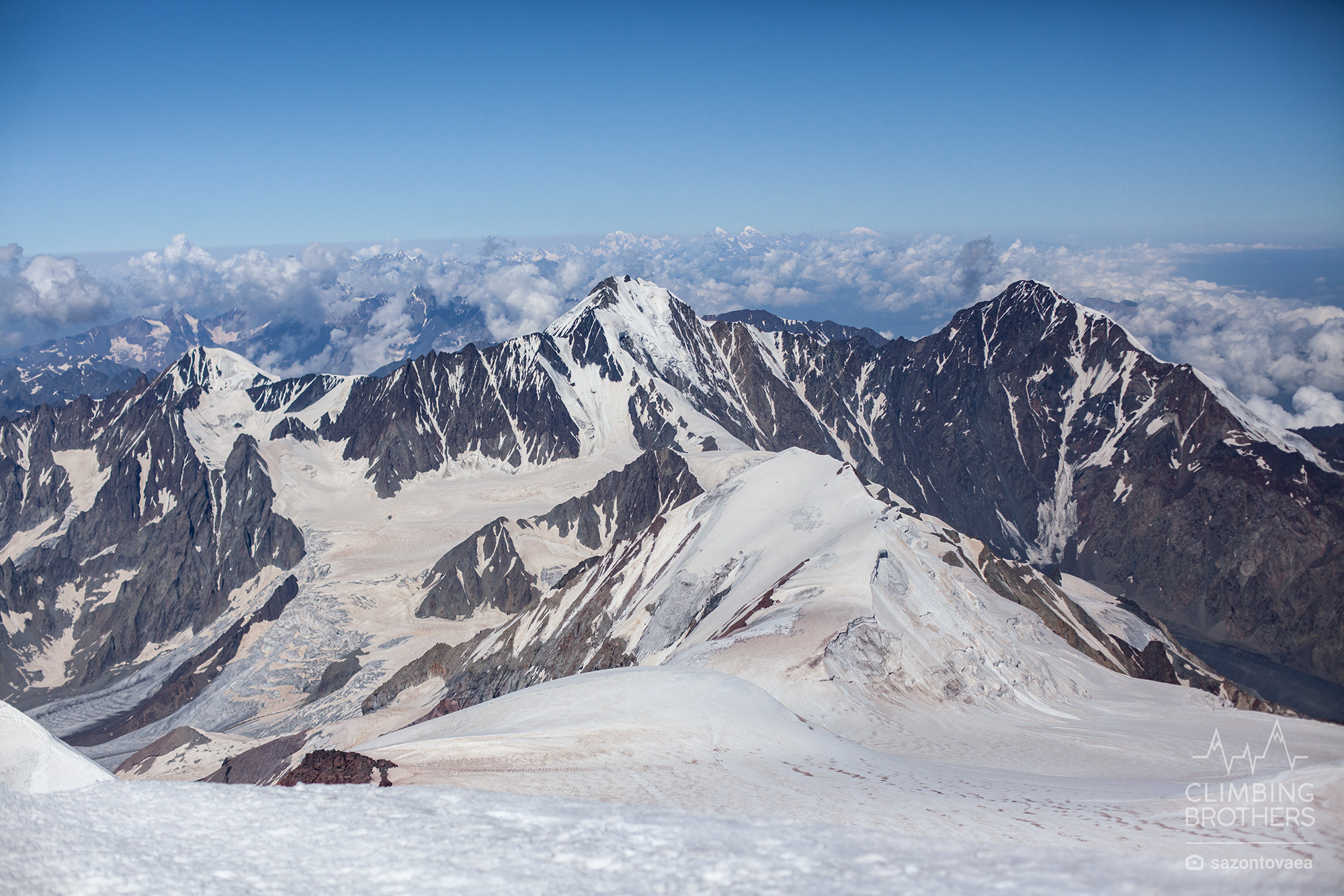 Казбек с Юга (с Грузии). Контент-фотограф Рязань/Москва/Санкт-Петербург/Сочи Елена Сазонтова