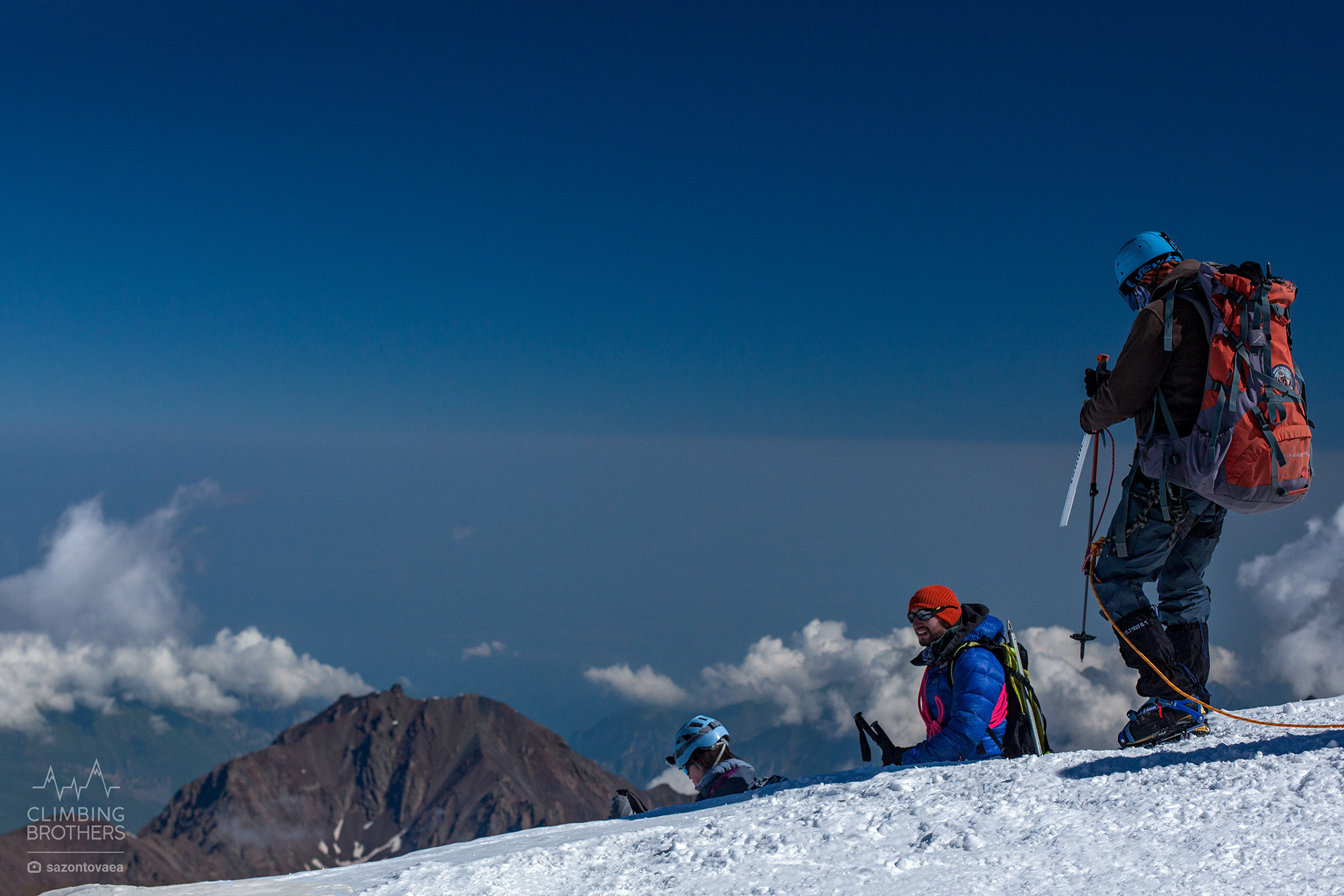 Казбек с Юга (с Грузии). Контент-фотограф Рязань/Москва/Санкт-Петербург/Сочи Елена Сазонтова